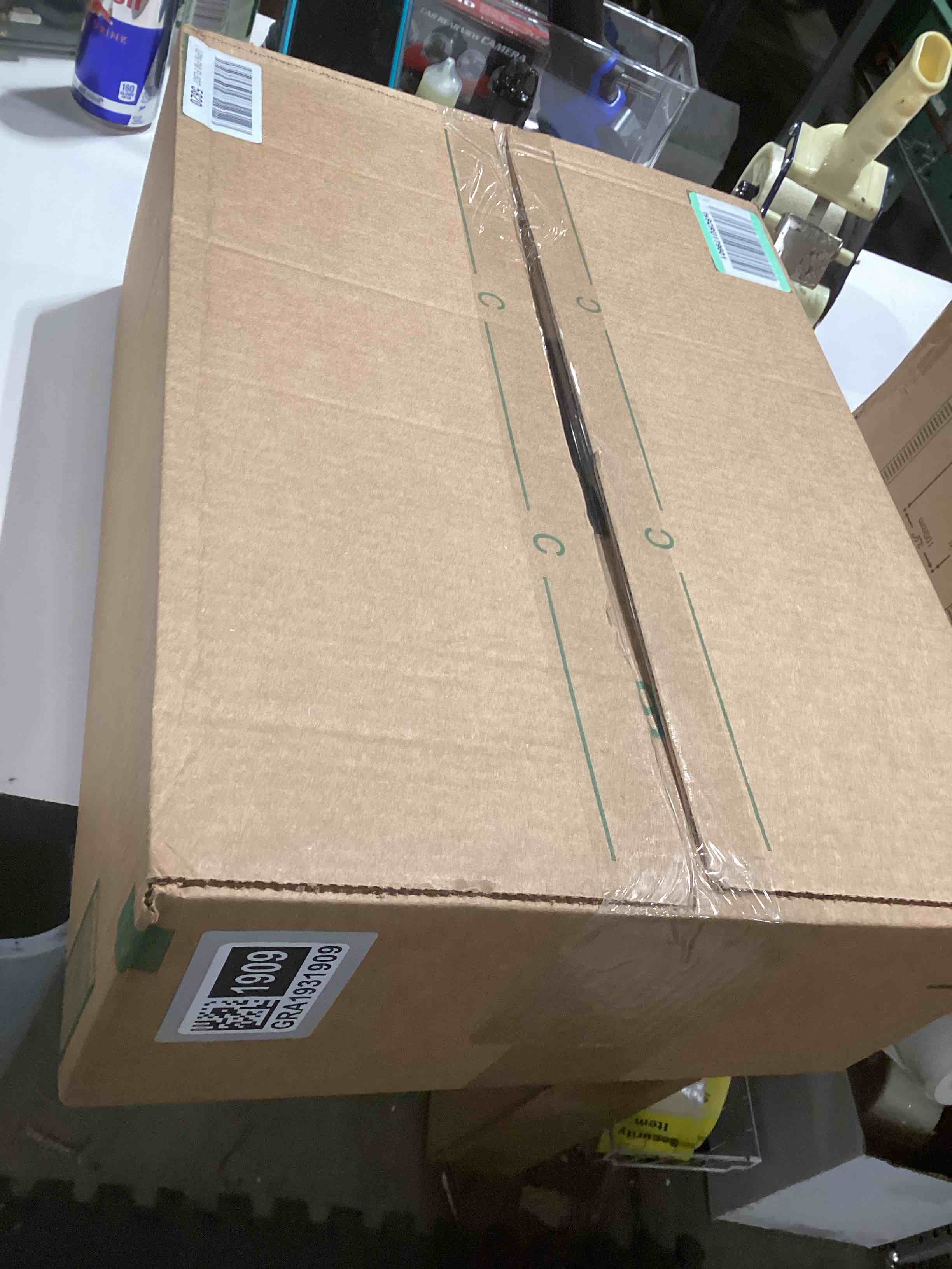 Condition photo showing As Is for Ensenior 18 Inch Hand Wave LED Under Cabinet Lighting Plug in or Hardwired with Dimmable 5CCT CRI 90+ 2.4G Wireless Sync, Under Counter Lights with for Kitchen, 120V, 10W 650LM 1 Pack 18 Inch