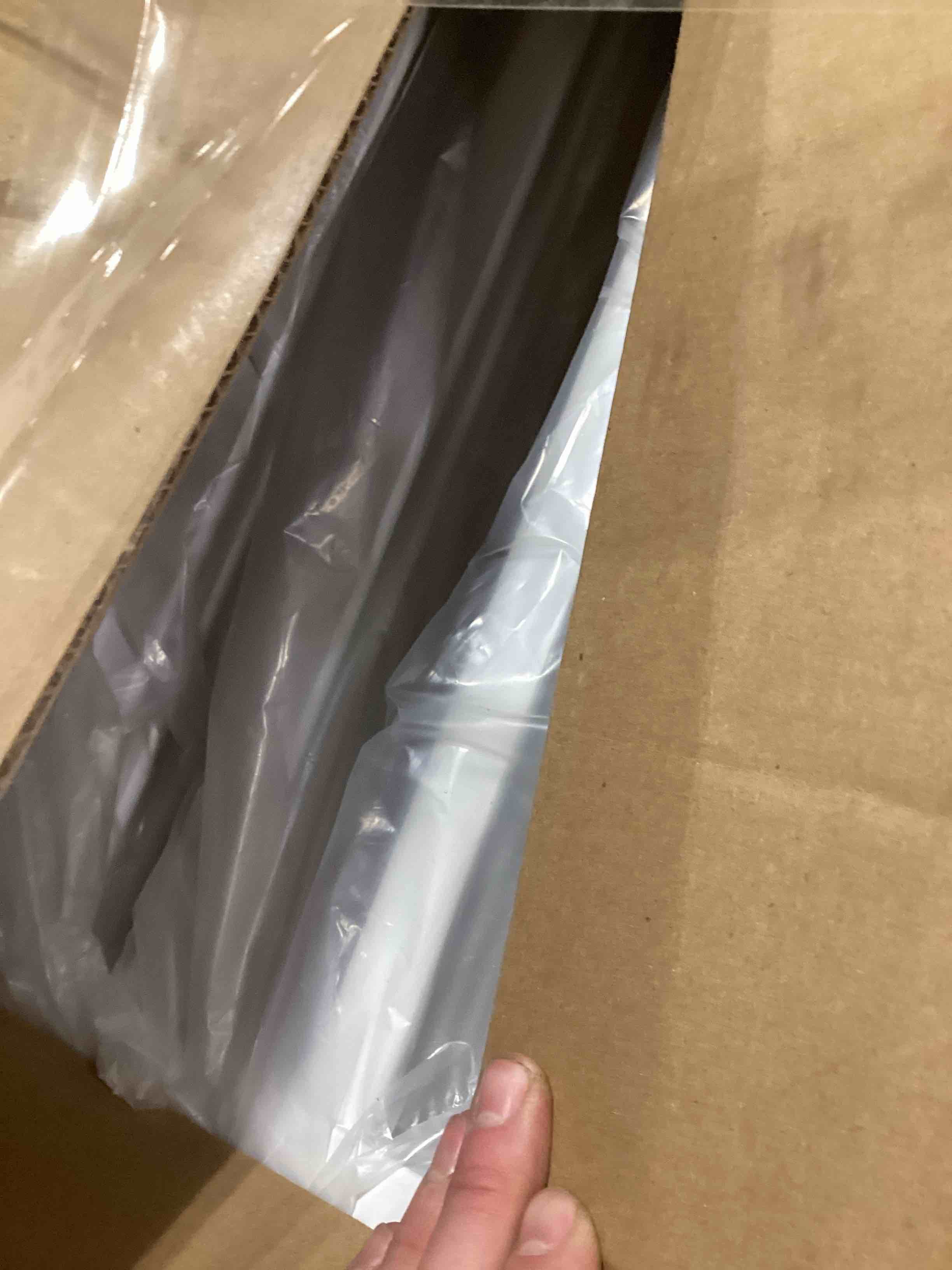 Condition photo showing As Is for Homykic Bamboo Freestanding Dog Gate, No Assembly Pet Gate Indoor, 24”H x 75”W Extra Wide Foldable Puppy Barrier Fence with Support Feet for The House, Doorways Stairs, 4 Panels, No Drilling