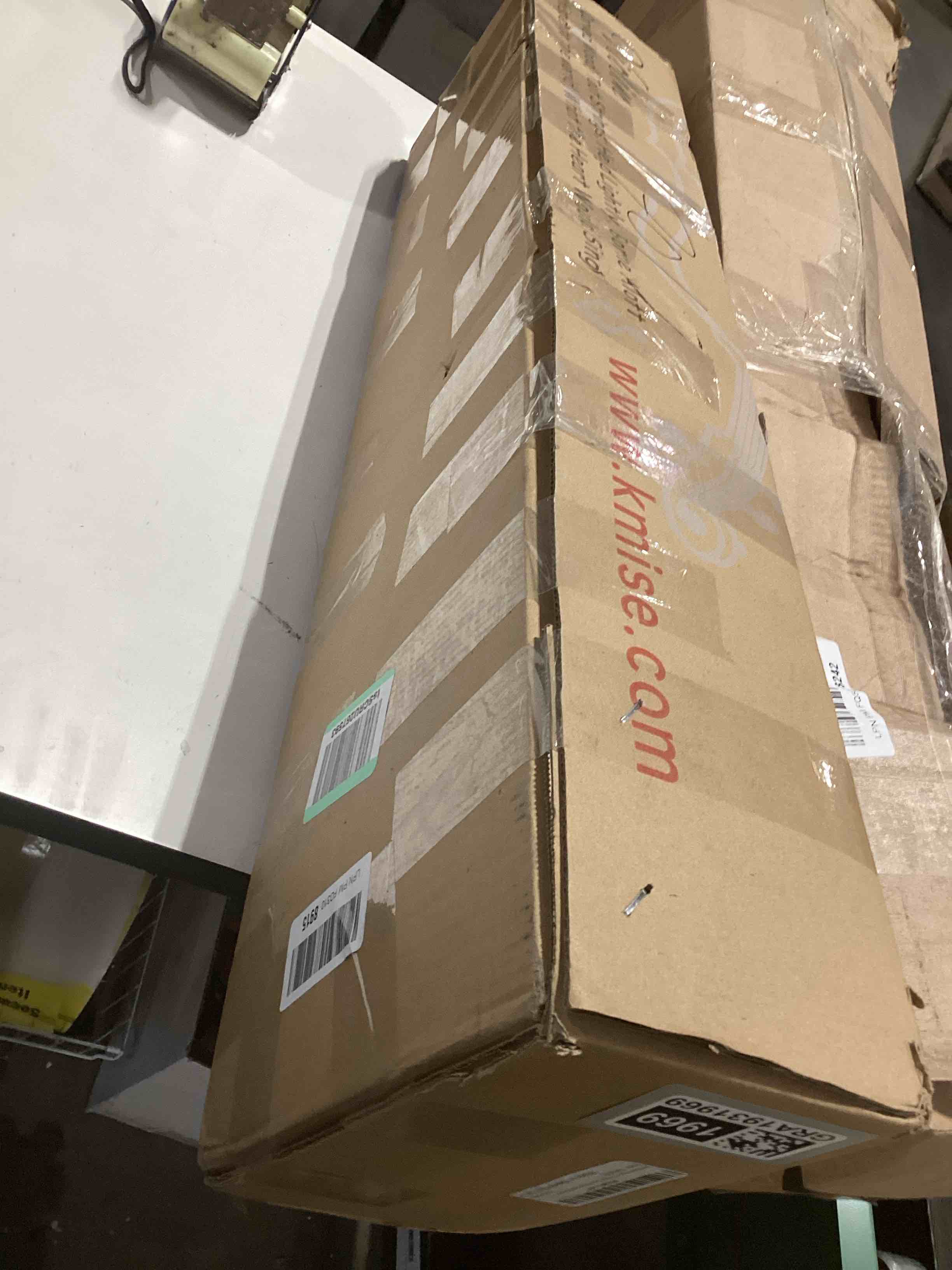 Condition photo showing As Is for Kmise Violin 4/4 Full Set, High Density Ebony Violins, Glossy Acoustic Fiddle for Adults, Beginners, Students with Violin Case, Rosin, Strings, Bow, Shoulder Rest, Beginner's Guide (Ebony, 4/4) Ebony 4/4