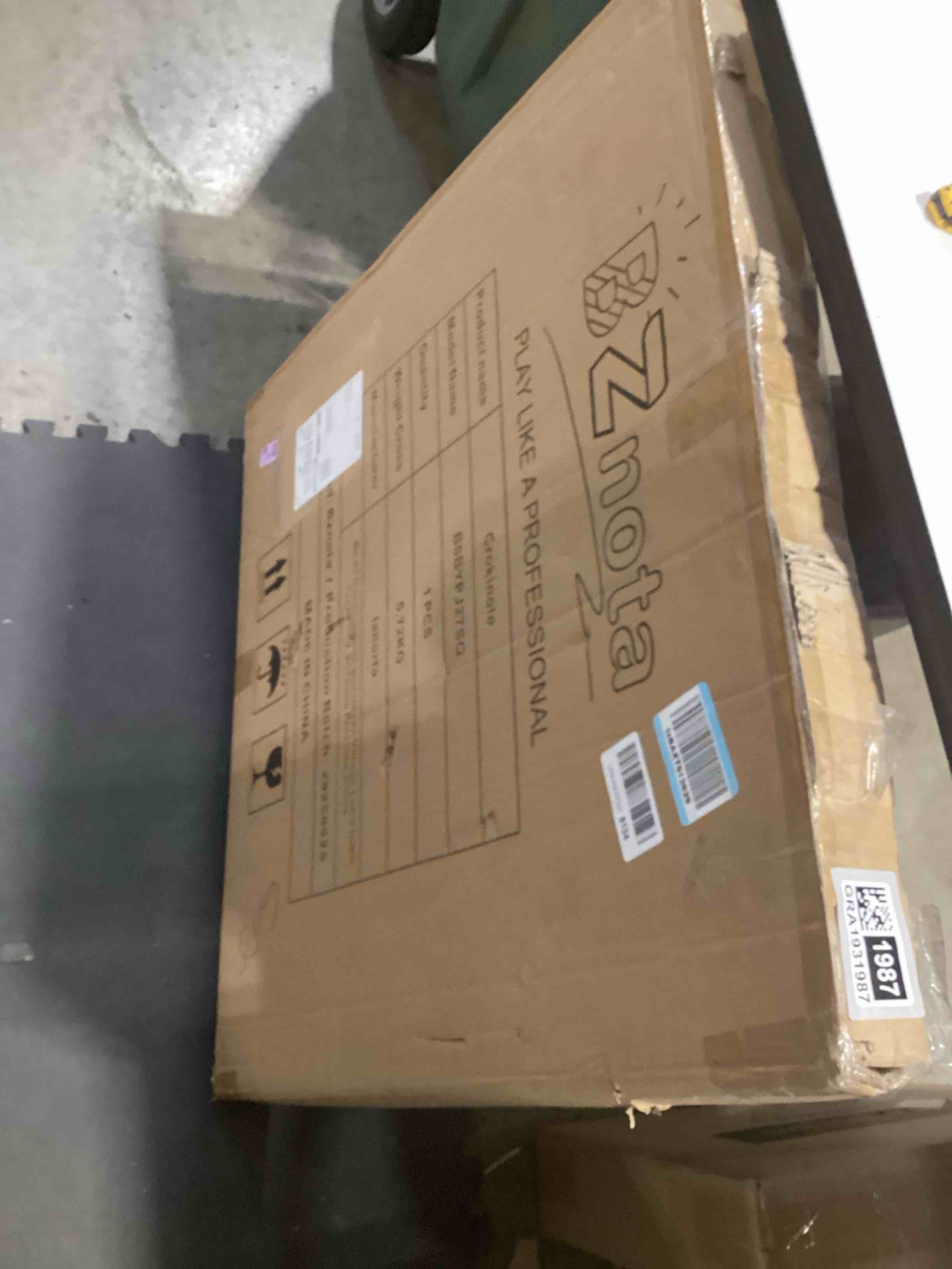 Condition photo showing As Is for 30 Inch Tournament Crokinole Board Game, 2 in 1 Crokinole and Checkers with 26” Playing Surface, Metal Pegs, Wooden Octagon Canadian Tabletop Board Game Krokinole for Families and Friends