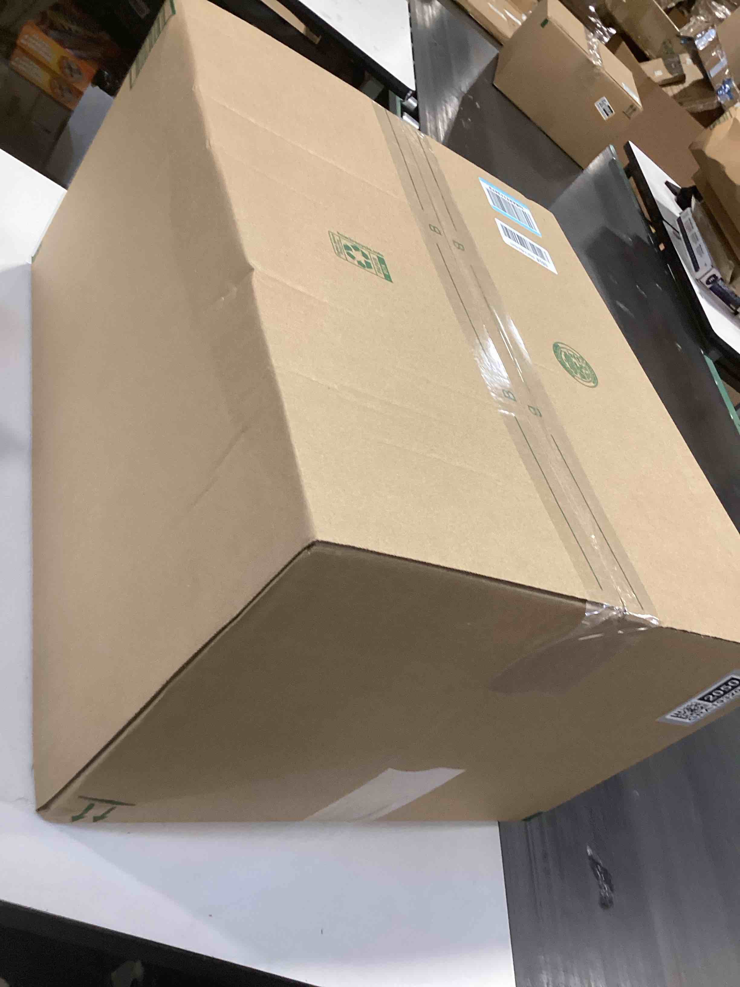 Condition photo showing As Is for CozyLux Queen Comforter Set Grayish Blue, 7 Pieces Bed in a Bag, Blue Comforter Queen Size, All Season Bedding Sets with Stitch Quilted Comforter, Flat Sheet, Fitted Sheet, Pillowcases Grayish Blue Queen