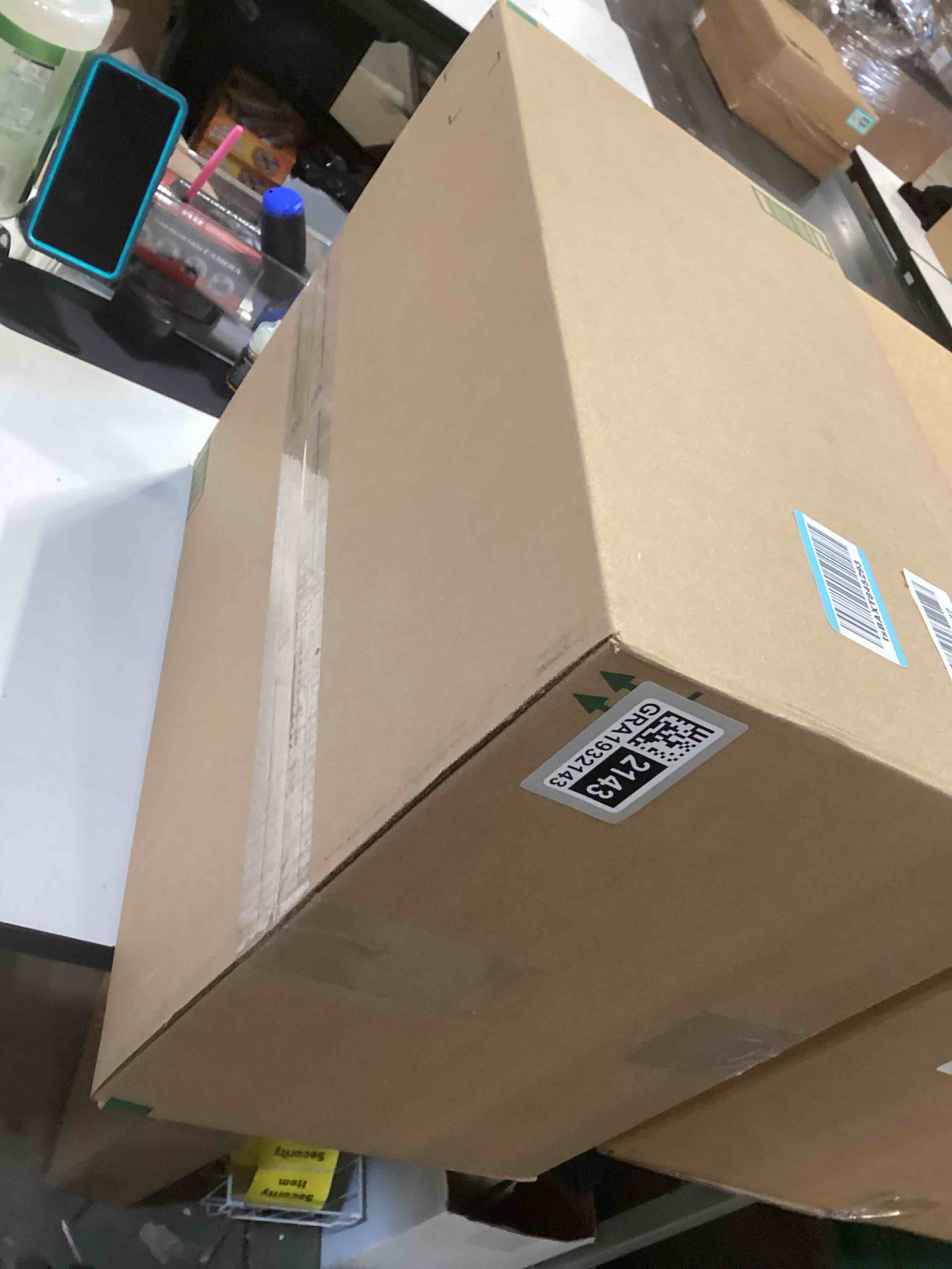 Condition photo showing Good Condition for Copco Under-Sink Pantry and Cabinet Organizer, 18-Inch, Revolving Storage Solution, White and Gray