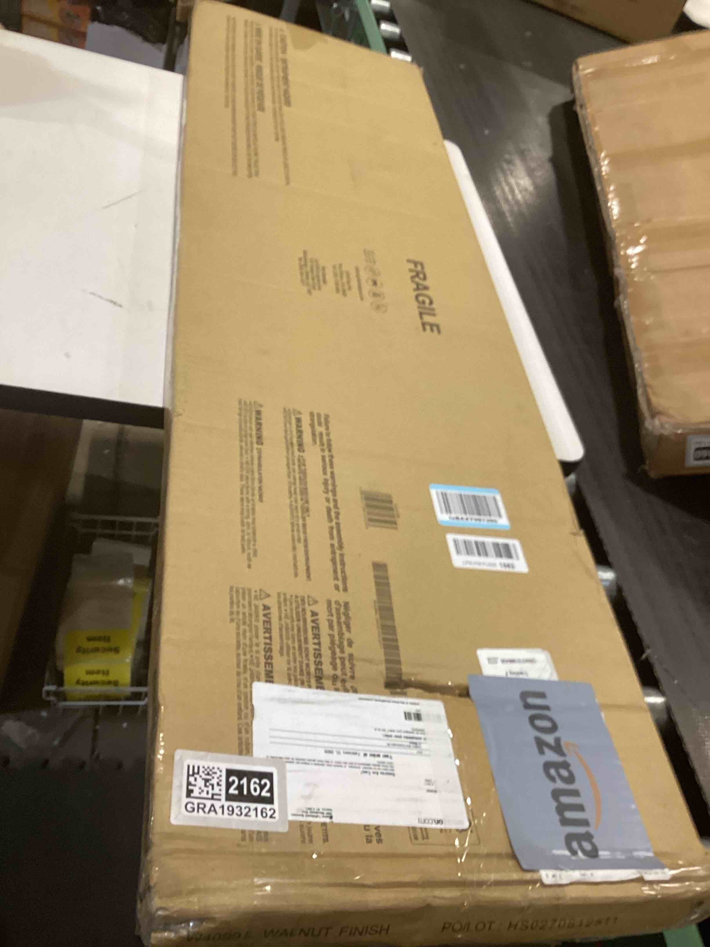 Condition photo showing As Is for Babyletto Davinci Toddler Bed Conversion Kit (W4099) for Marley Crib in Walnut, GREENGUARD Gold Certified