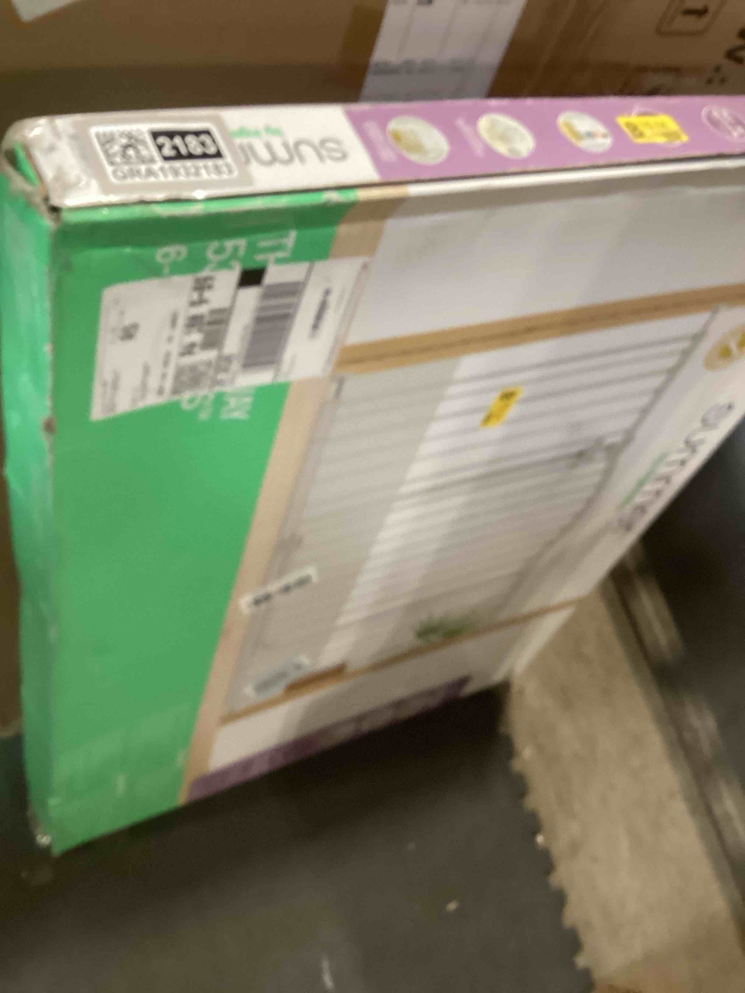 Condition photo showing Good Condition for Summer Infant Extra Tall & Wide Safety Pet and Baby Gate, 29.5"-53" Wide, 38" Tall, Pressure or Hardware Mounted, Install on Wall or Banister in Doorway or Stairway, Auto Close Walk-Thru Door - White White Gate