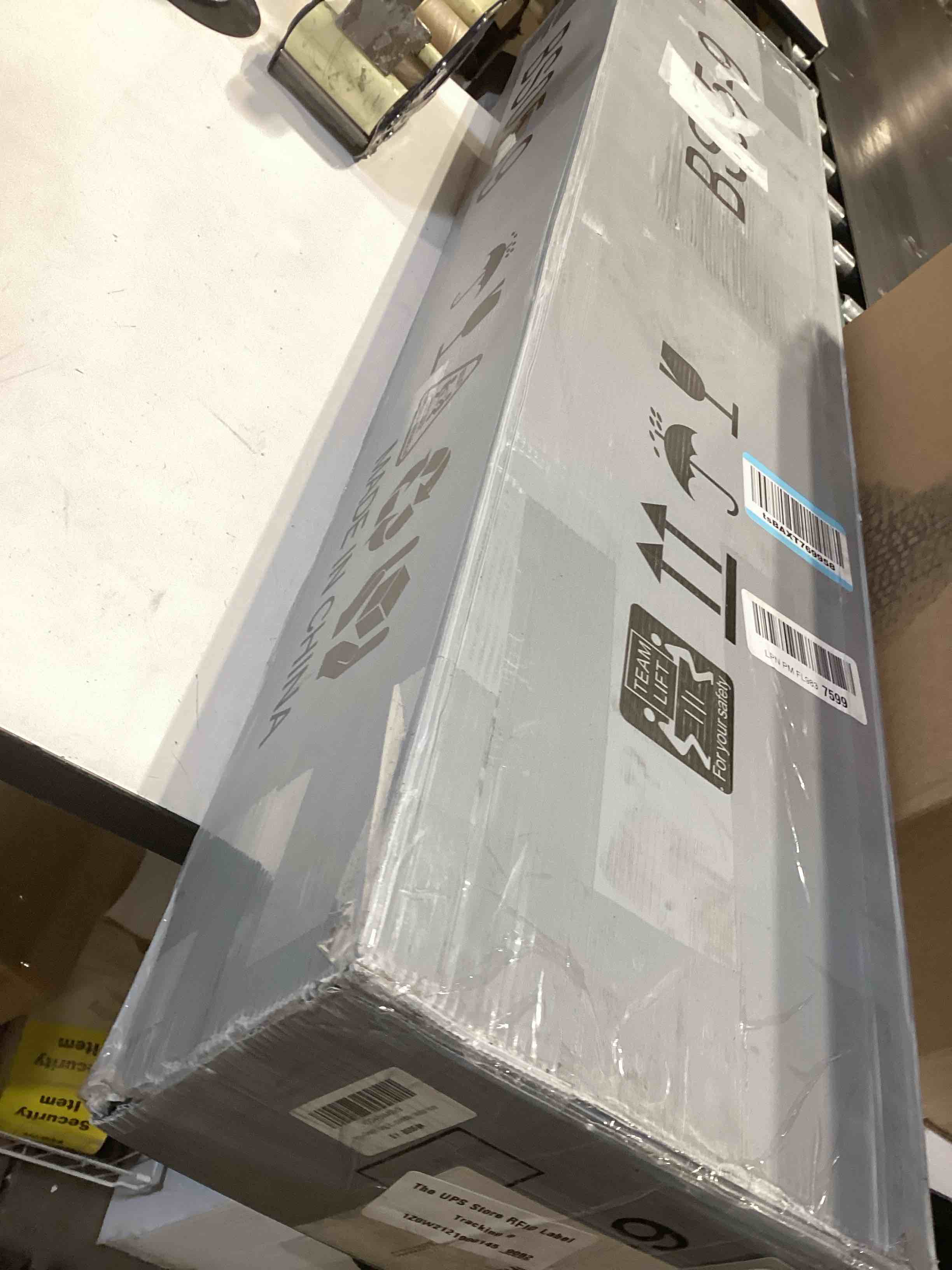 Condition photo showing Good Condition for King Box Spring Bed Base 9 Inch, 3000lbs Heavy Duty Box Spring King Size Metal Mattress Foundation, Tool-Free Easy Assembly, Noise Free 9 Inch High King