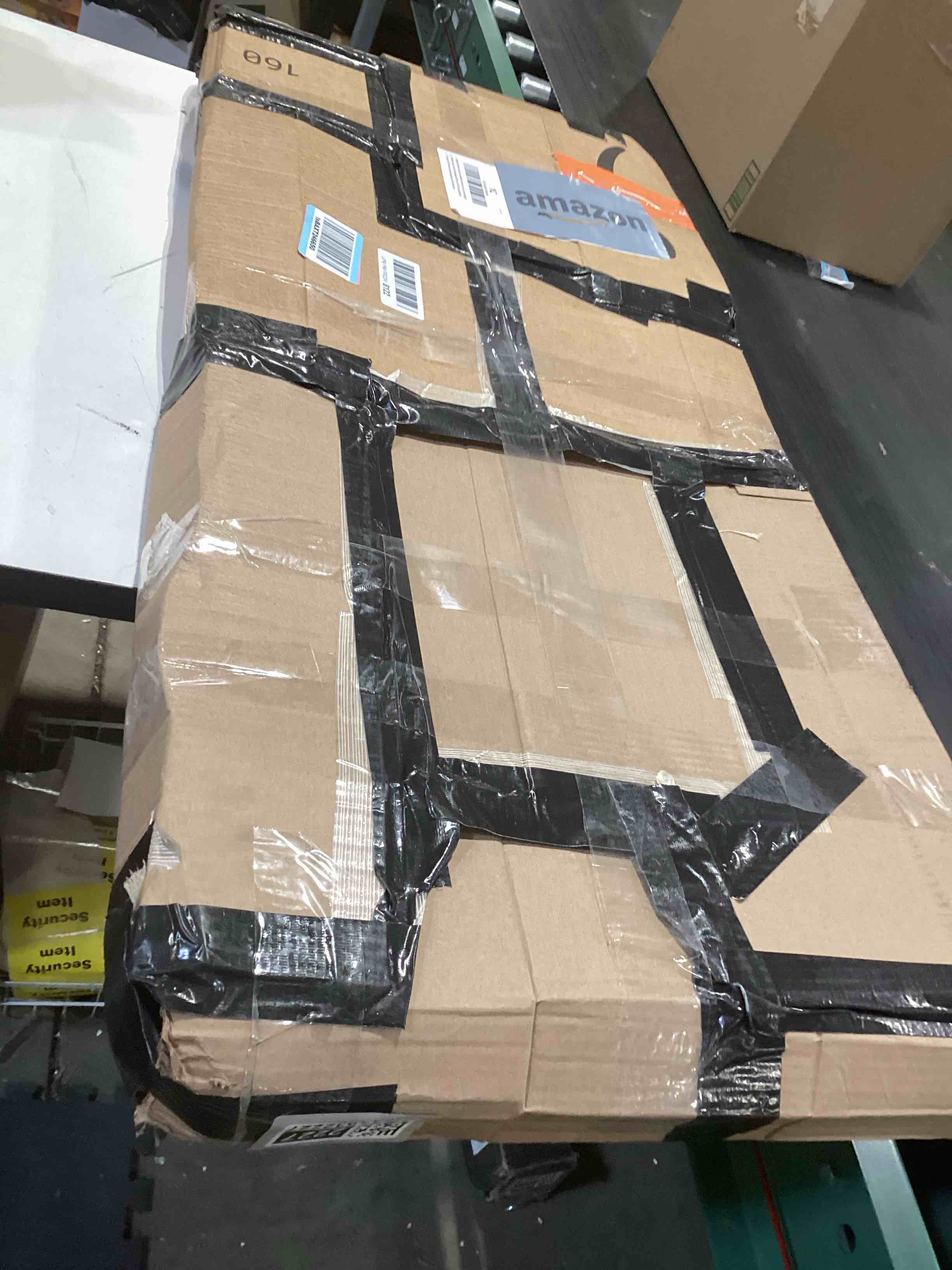 Condition photo showing As Is for OLIXIS Walking Pad Treadmill for Home, Under Desk Treadmill for Small Space, Portable Design for Home Office Workouts, LED Display with Remote Control, Low Noise Silver No Handle