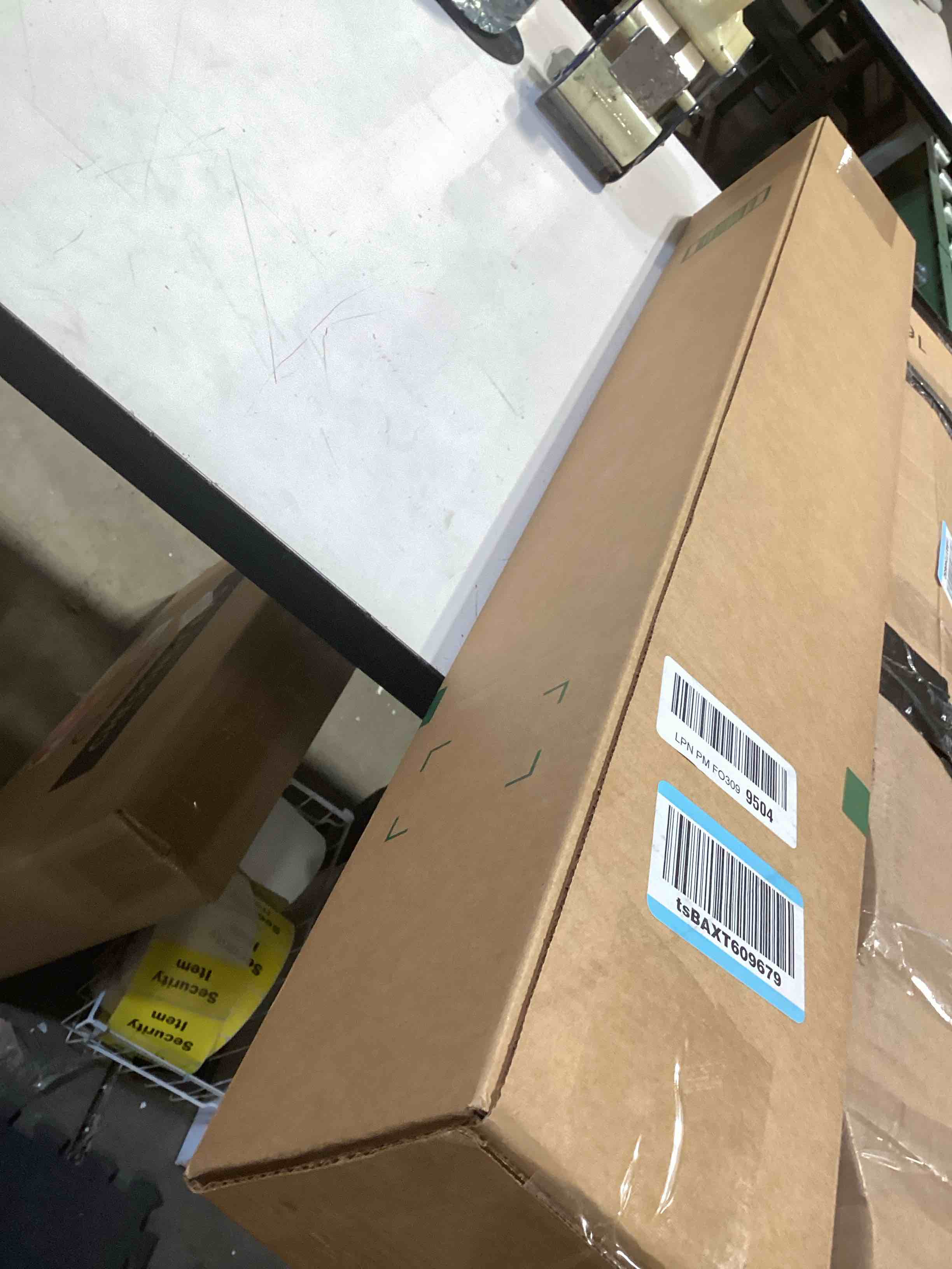 Condition photo showing Good Condition for Cordless Blackout Roller Shades Blinds for Windows Free-Stop,Pull Down Room Darkening with Valance,Thermal Insulated Woven Fabric Window Door Blinds for Home,Office,Linen 23" W x 72" L 23"W x 72"H Linen