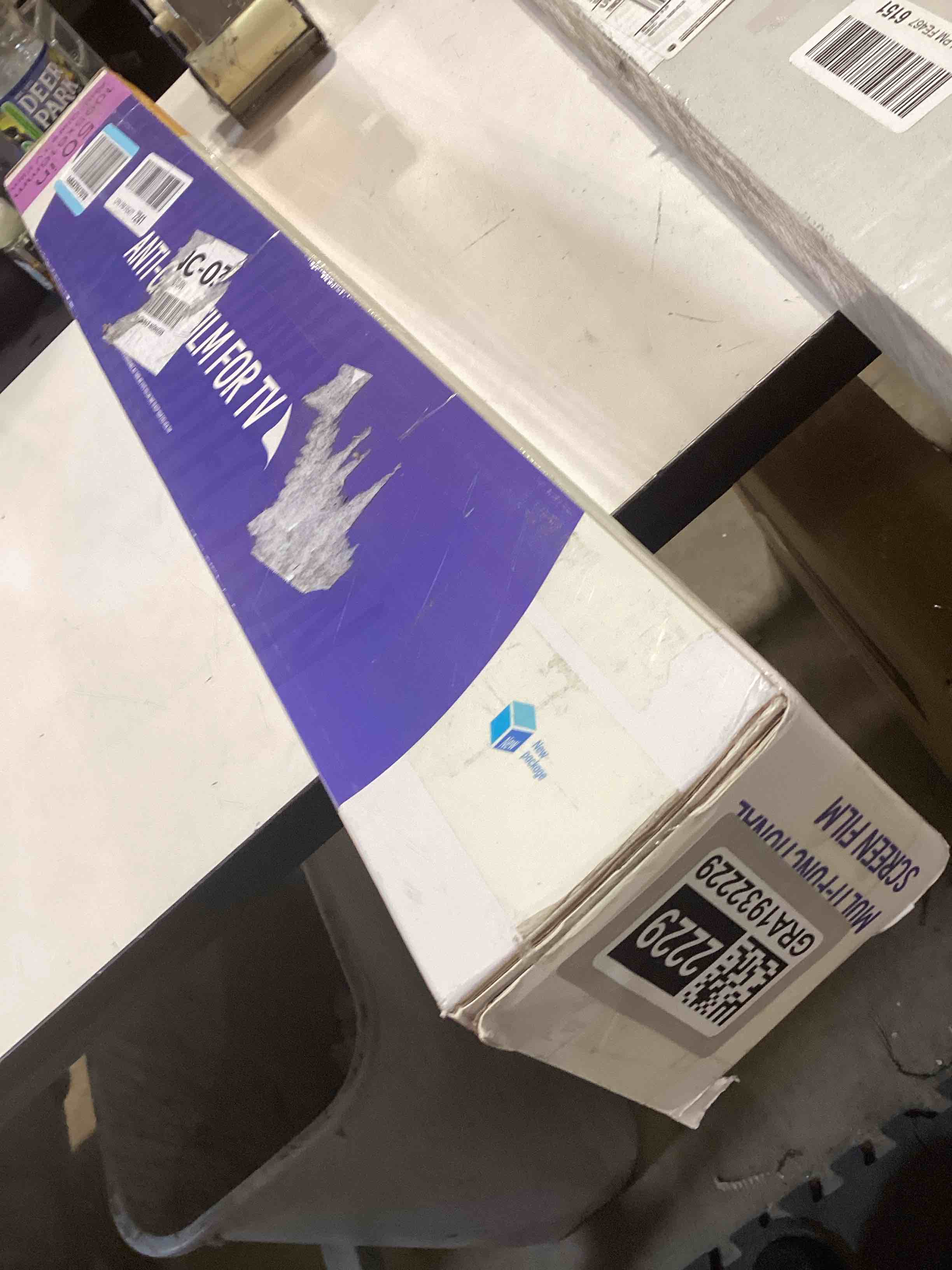 Condition photo showing Good Condition for 50 Inch Anti Glare TV Screen Protector Anti Glare for TV Blue Light Filter Matte Finish for Glare Reduction, Reflection Control, and Optimising glare on TV screens (50 inch 1092mm)