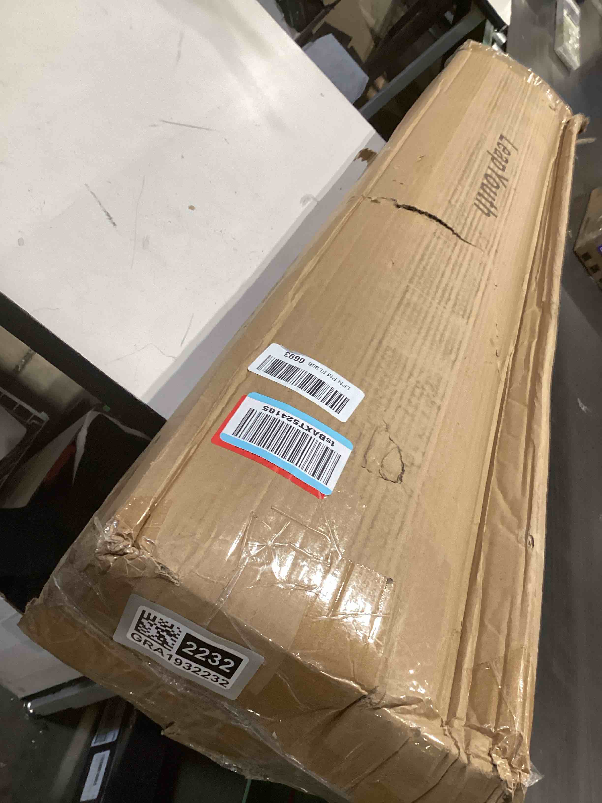 Condition photo showing Good Condition for 2 Pack Office Chair Mat for Carpets, 48" x 60" Clear Chair Mat for Carpeted Floors, Heavy Duty Under Desk Protector Carpeted Floors Mats, Rolling Computer Floor Mats with Studs for Home and Office For Carpet 2PCS-48"x60"