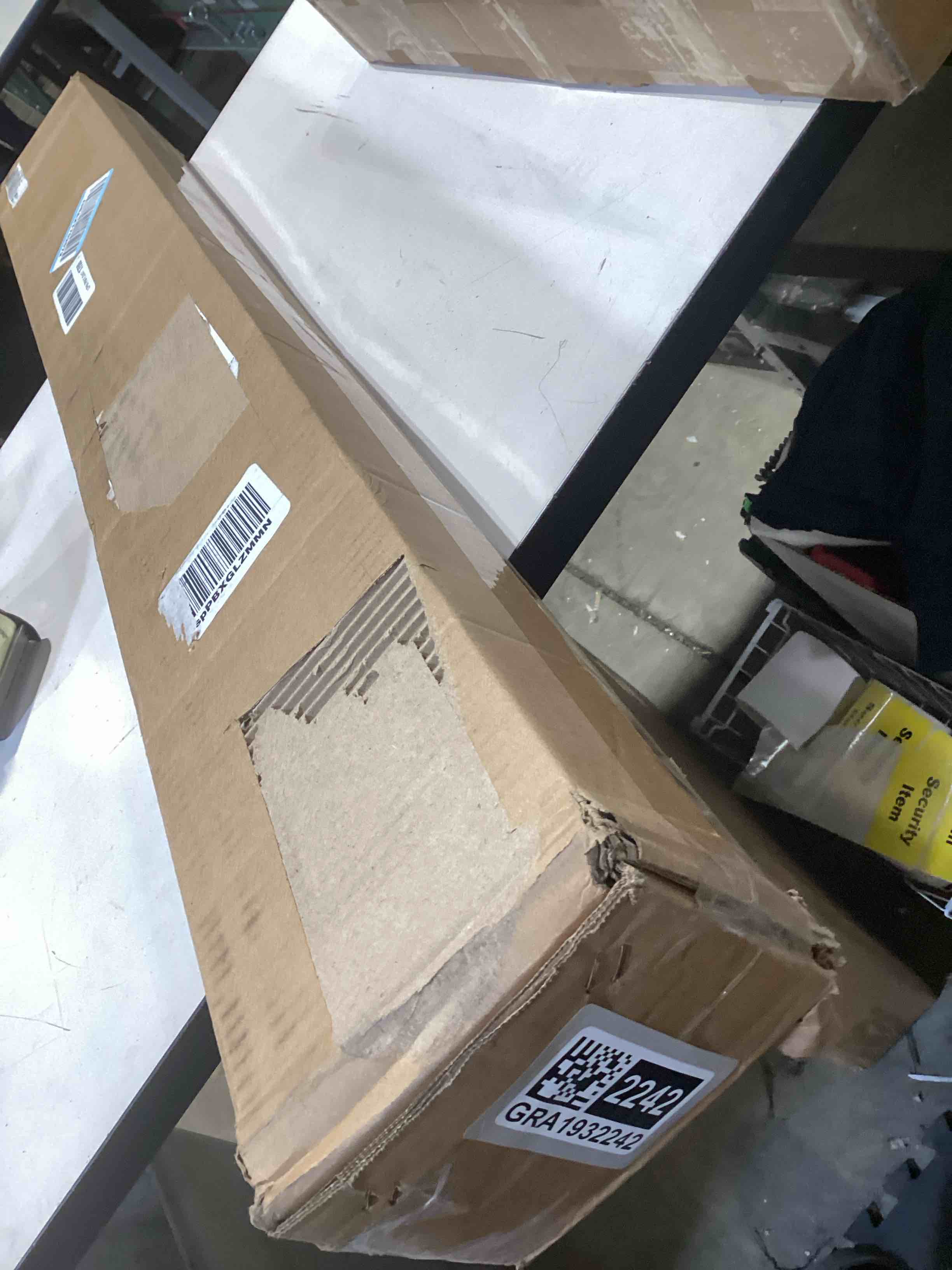 Condition photo showing Good Condition for NOT TESTED..Smart LED Wall Washer Light, 120V 168W RGBCCT Linear Light Bar with Group and Separate Control, Timing, Music Sync Modes, 2700K-6500K Outdoor Lighting for Building, Retail Stores, Restaurants 40" Smart RGBCW Linear Light Bar - Black Housing