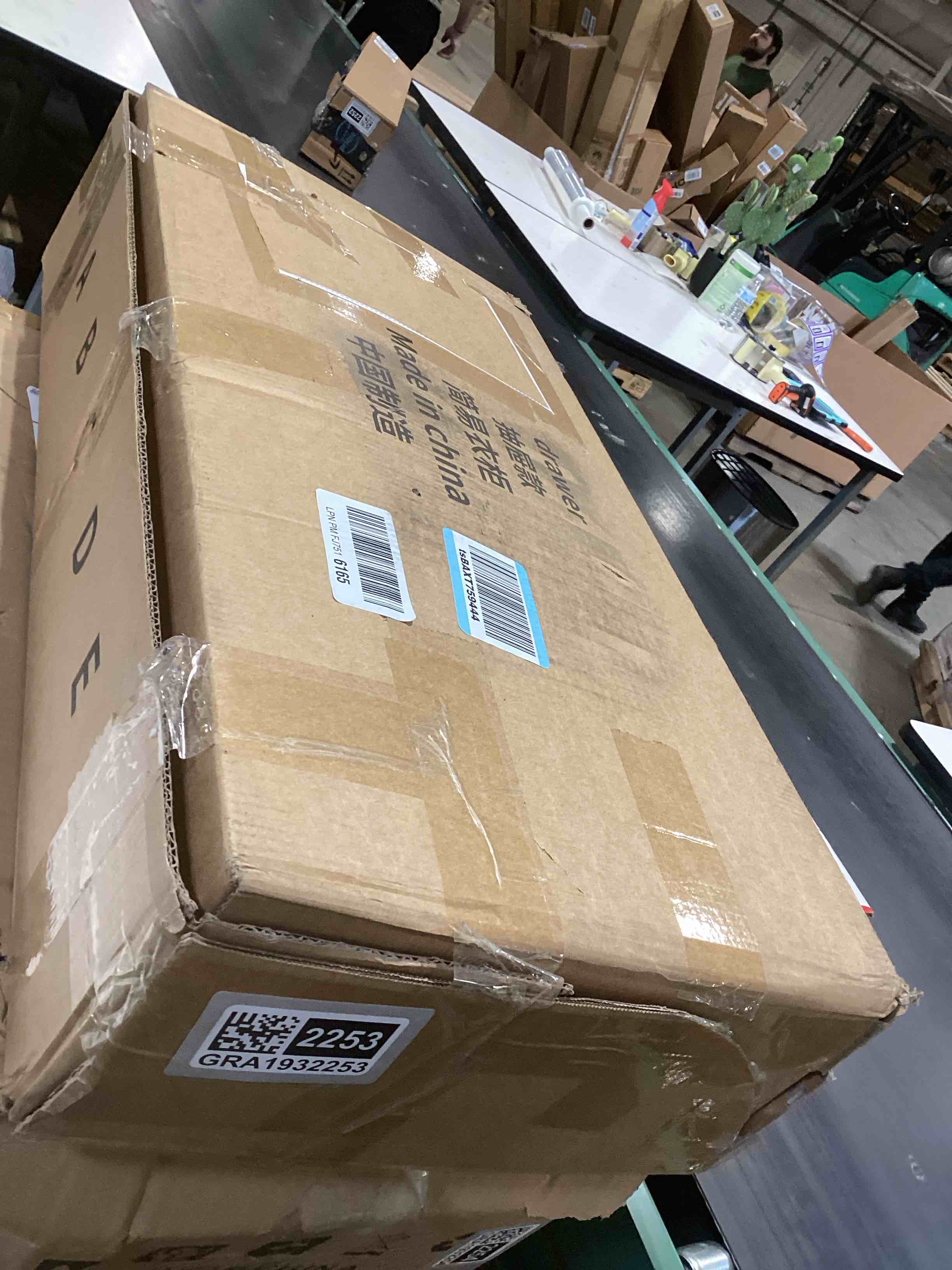 Condition photo showing Good Condition for WEALTHYHEART Portable Closet,Portable Closets for Hanging Clothes,Japanese Style Wardrobe Clothing Rack with 4 Drawers,3 Hanging Rods and 6 Storage Shelves,56.2" L x 17.7" W x 65.1" H,White