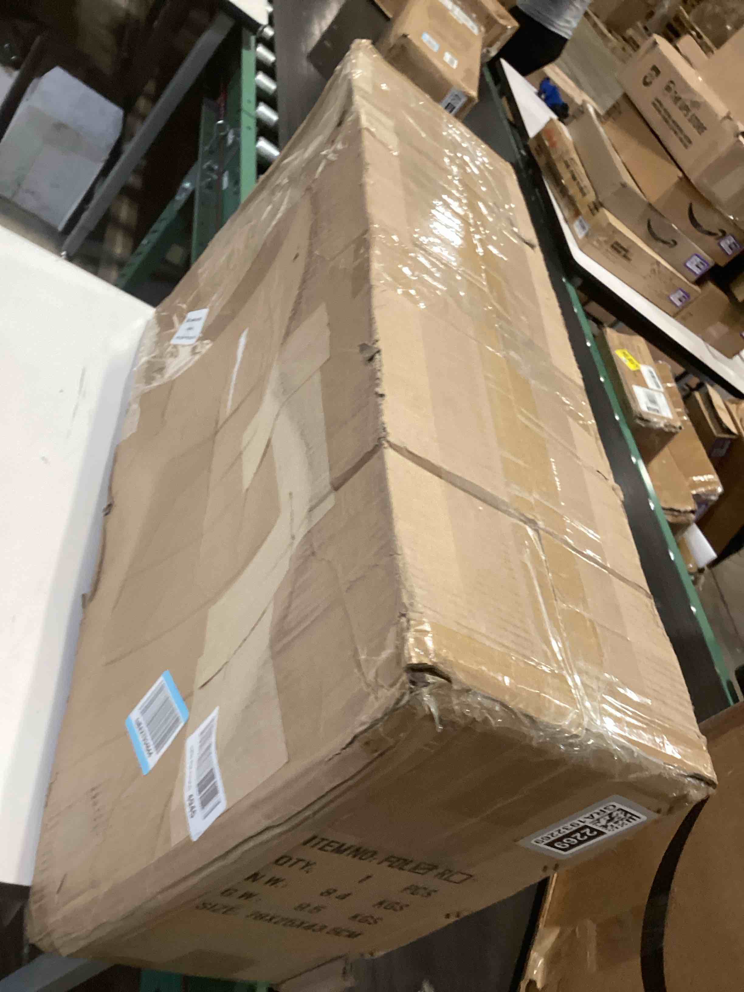 Condition photo showing As Is for HANKEY Swing Left Blind Corner Cabinet Pull Out Organizer 2-Tier Slide Out Kitchen Organizers and Storage with Soft Close, Kitchen Cabinet Lazy Susan Organizer for Cabinet 32inch, Left Open 32inch- Left Open