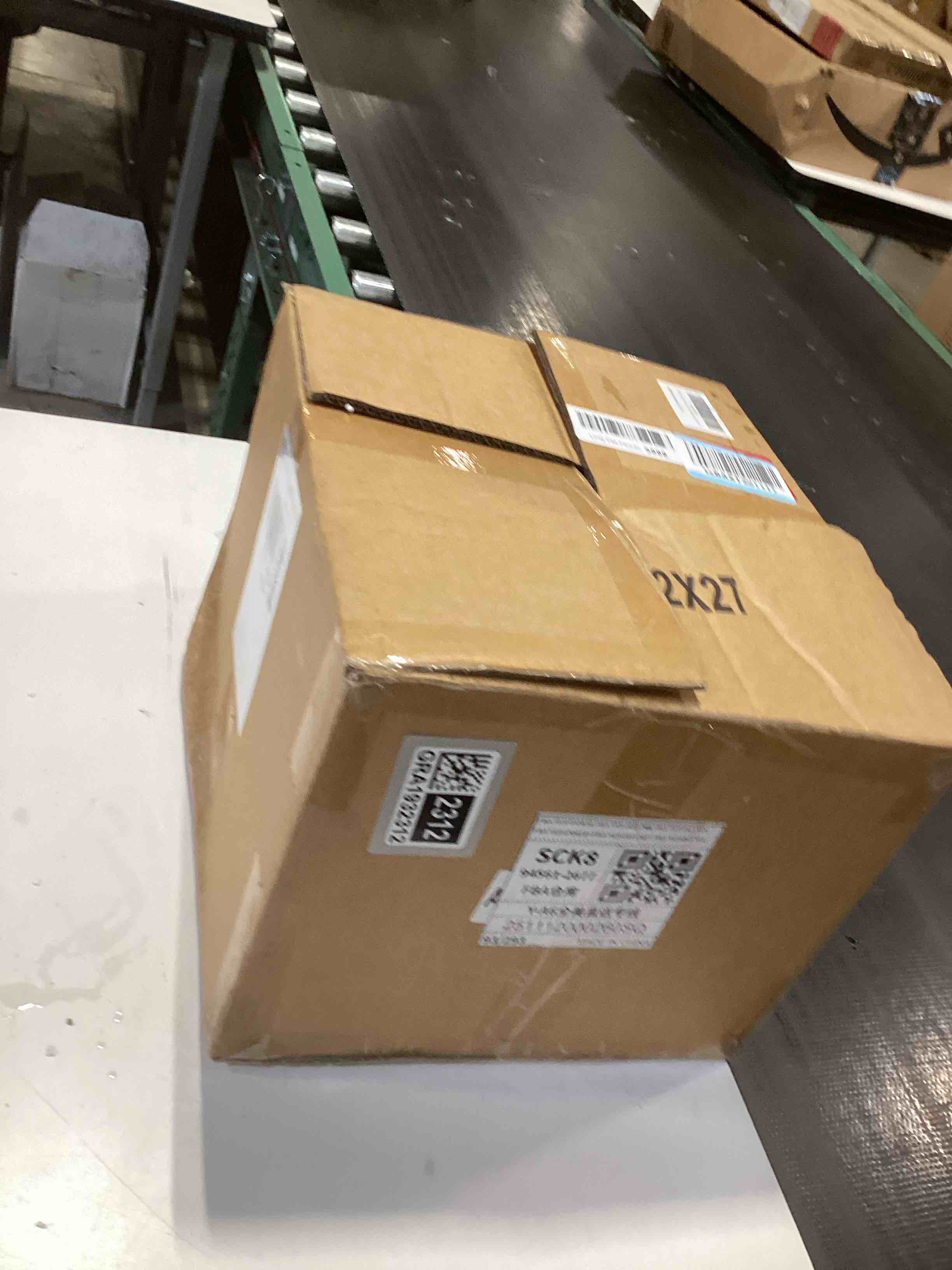 Condition photo showing As Is for 603-380 Engine Coolant Reservoir Tank with Cap Compatible with Chrysler 300 2011-2019, Dodge Charger 2011-2019, Challenger 2011-2019, Expansion Tank Overflow Bottle OE# 55111260AB, 55111260AF