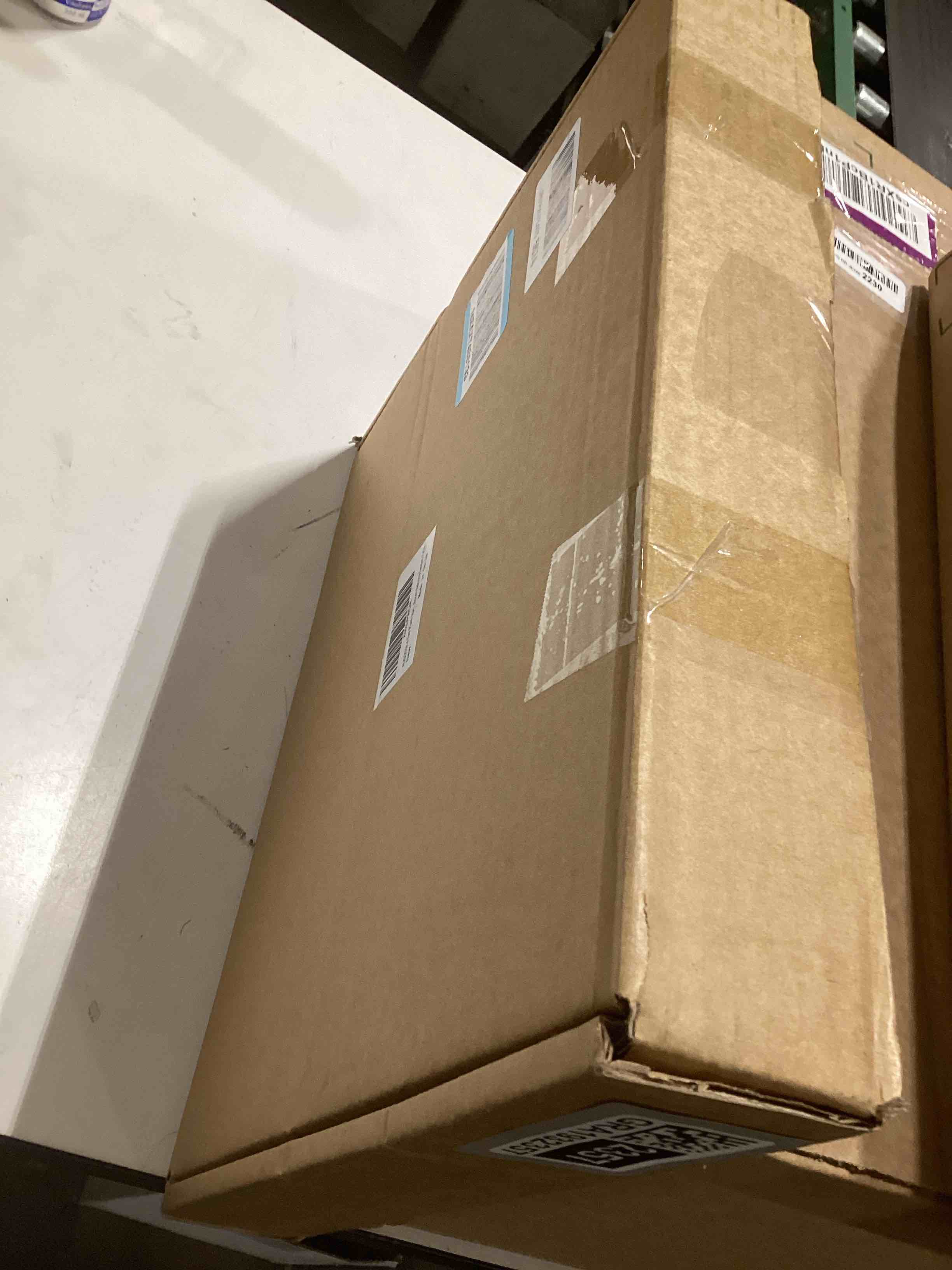 Condition photo showing As Is for AUGOSTA 4 Tier Corner Plant Stand, Tall Metal Wood Plant Shelf Holder for Indoor, Outdoor Display Rack Flower Pot Stand for Living Room Balcony Garden Patio