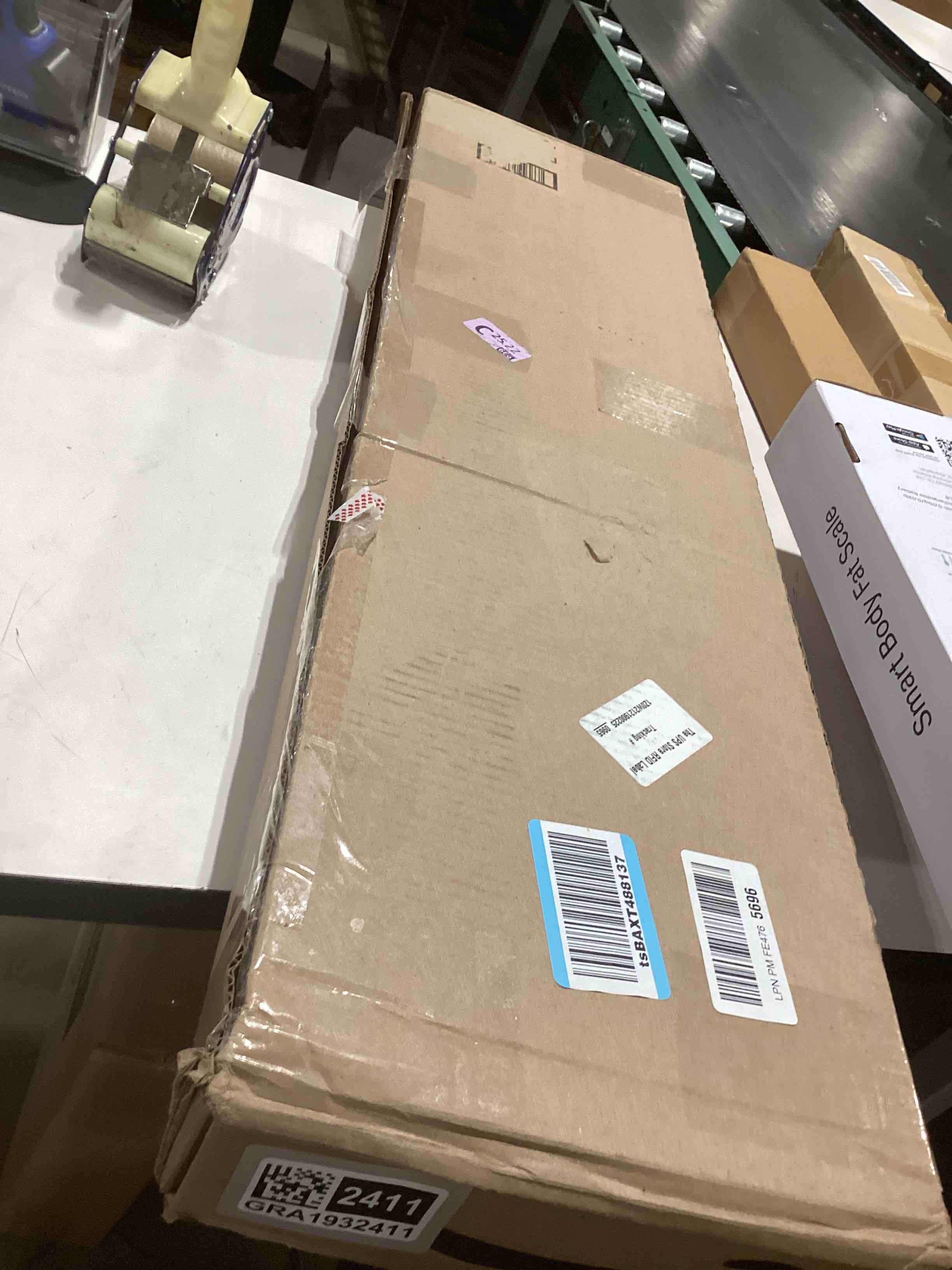 Condition photo showing Good Condition for OstepDecor Clear Table Protector 36 x 60 Inch, 2mm Thick Plastic Table Cover, Waterproof PVC Clear Table Cover Protector, Desk Protector Mat, Writing Desk Pad for Desktop, Coffee & Dining Room Table 36" x 60" (Rectangular) Crystal Clear 2mm