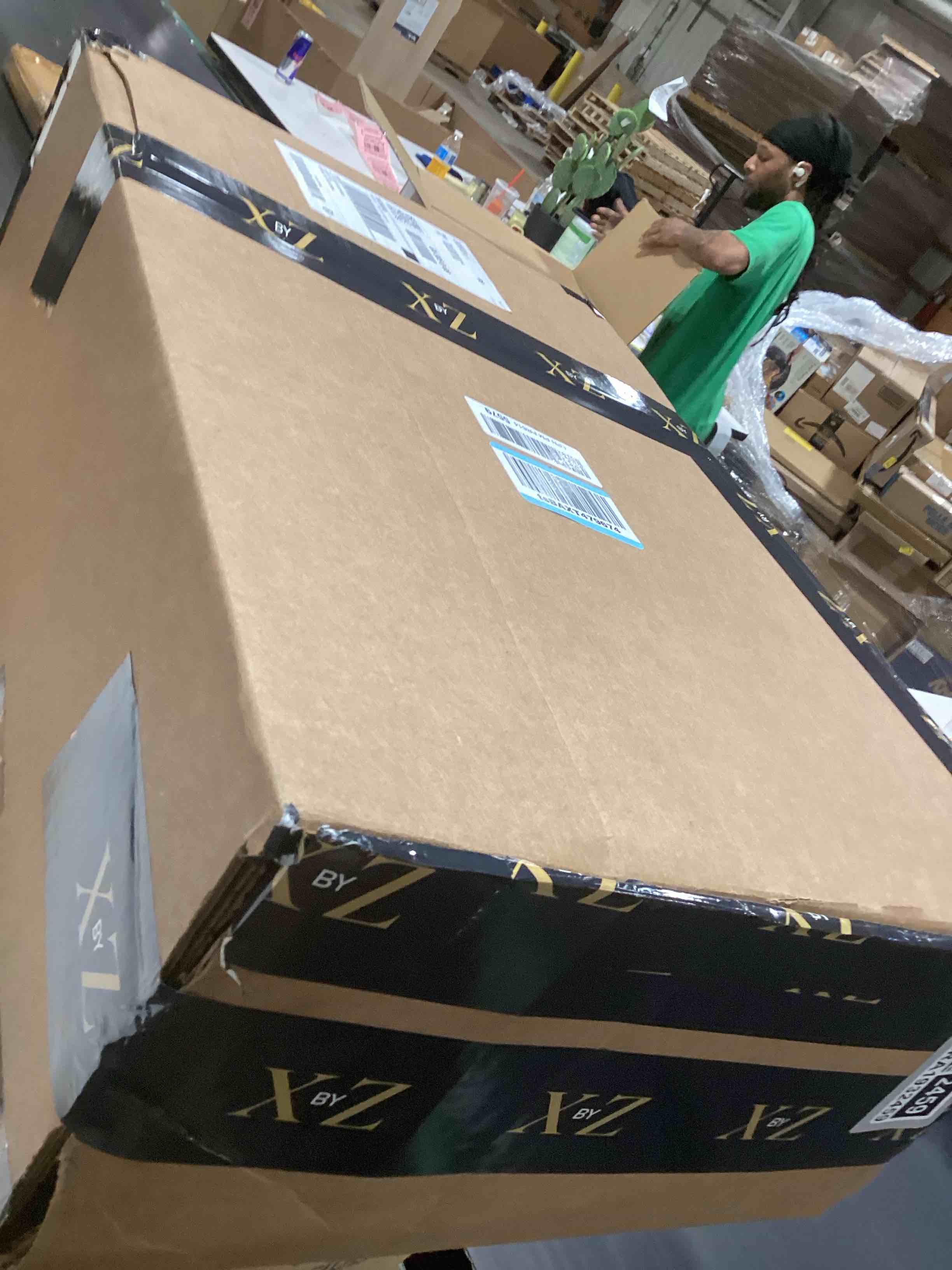 Condition photo showing As Is for Firbon 12" Guillotine Paper Cutter, Heavy Duty 30-Sheet Capacity Trimmer for Cardstock, Photos, Scrapbooking, Office, Classroom, Studio (Gray)