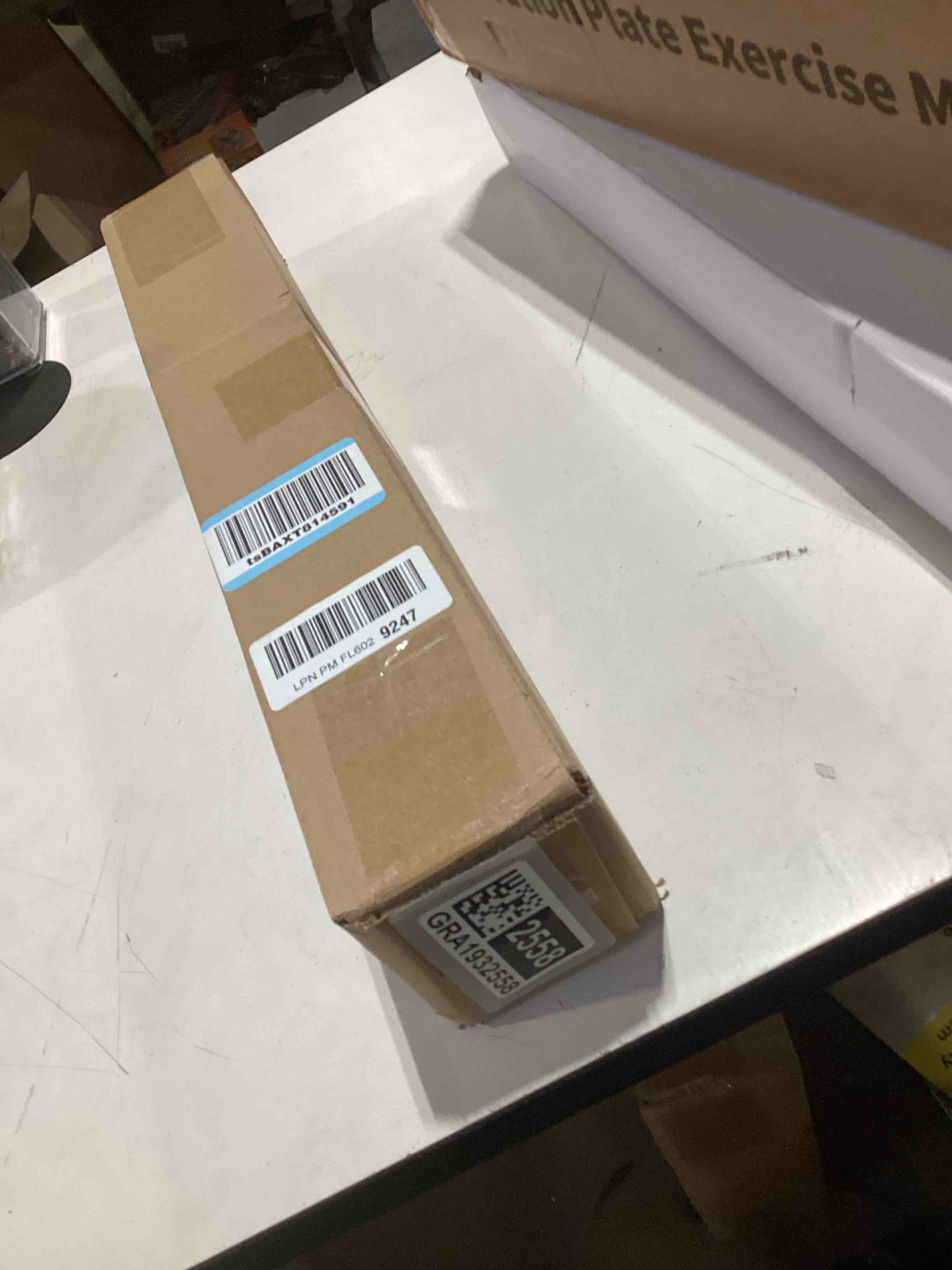 Condition photo showing Good Condition for LazBlinds No Drill Roman Shades for Windows, Cordless Blackout Window Shades with UV Protection, Polyester Fabric for Bedroom & Living Room, 20" W x 64" H, Beige Blackout - Faux Linen - Beige 20"W x 64"H