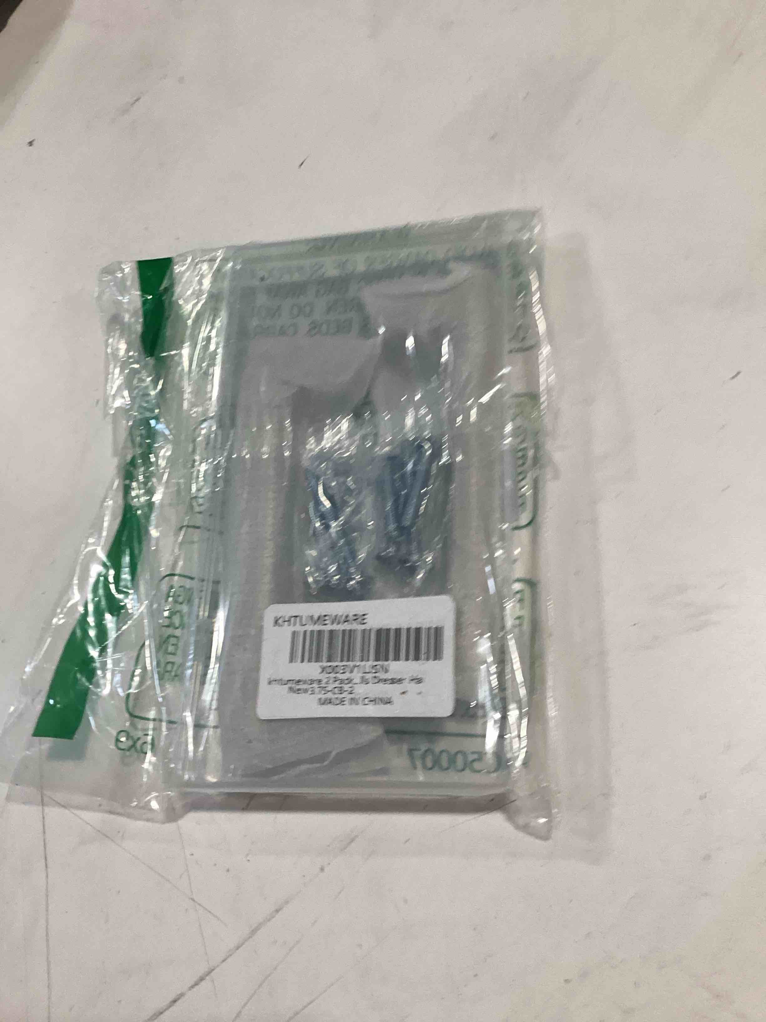 Condition photo showing Good Condition for khtumeware 2 Pack 3-3/4 Inch(96mm) Champagne Bronze Cabinet Pulls Satin Brass Cabinet Handles Gold Kitchen Cabinet Hardware for Cupboard Drawer Pulls Dresser Handle 3-3/4"(96mm) Hole Center Champagne Bronze 2