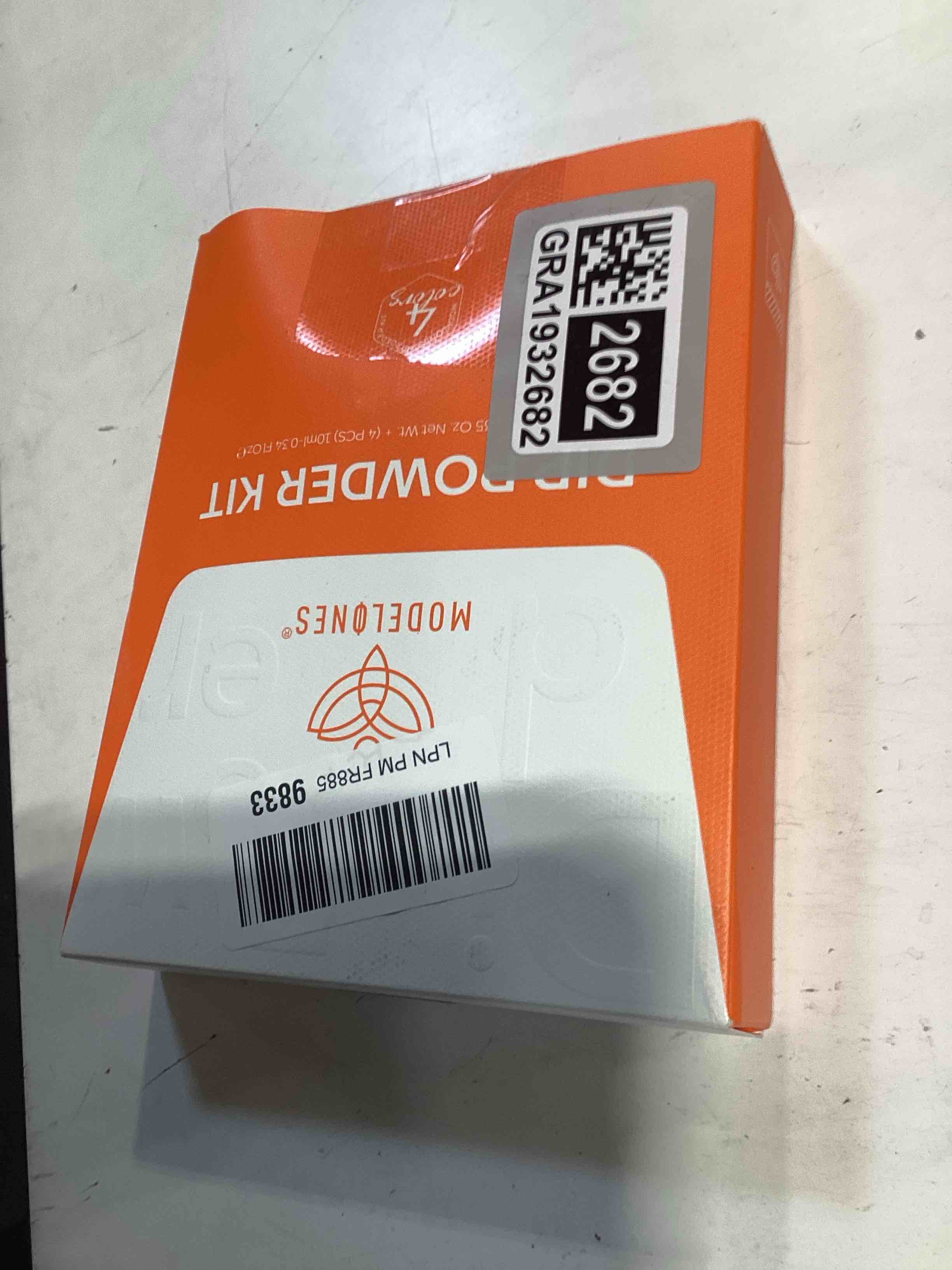 Condition photo showing Good Condition for Modelones Dip Powder Nail Kit, 4 Colors Clear Nude White Pink Dipping Starter Set with Liquid and Complete Accessories for French Nails Art Salon DIY at Home Manicure