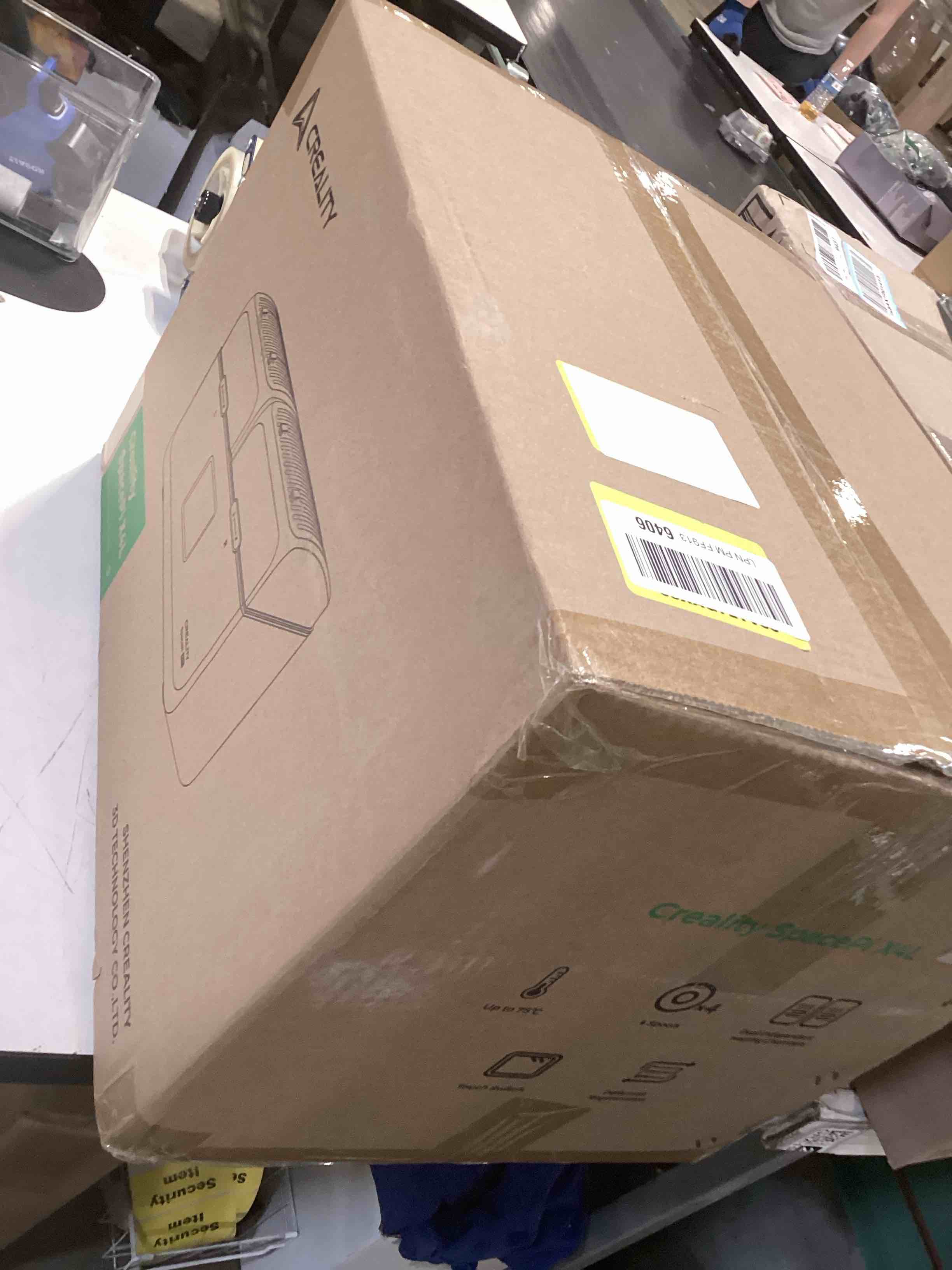 Condition photo showing As Is for Creality Filament Dryer 4 Spools, Space Pi X4L Filament Storage Box, Dual Heating Chambers Dual 200W PTC Heats, Fast Drying & Moisture-Free Storage, for PLA, PETG, TPU, ABS 1.75/2.85mm Space Pi X4 Lite Filament Dryer 4 Spool