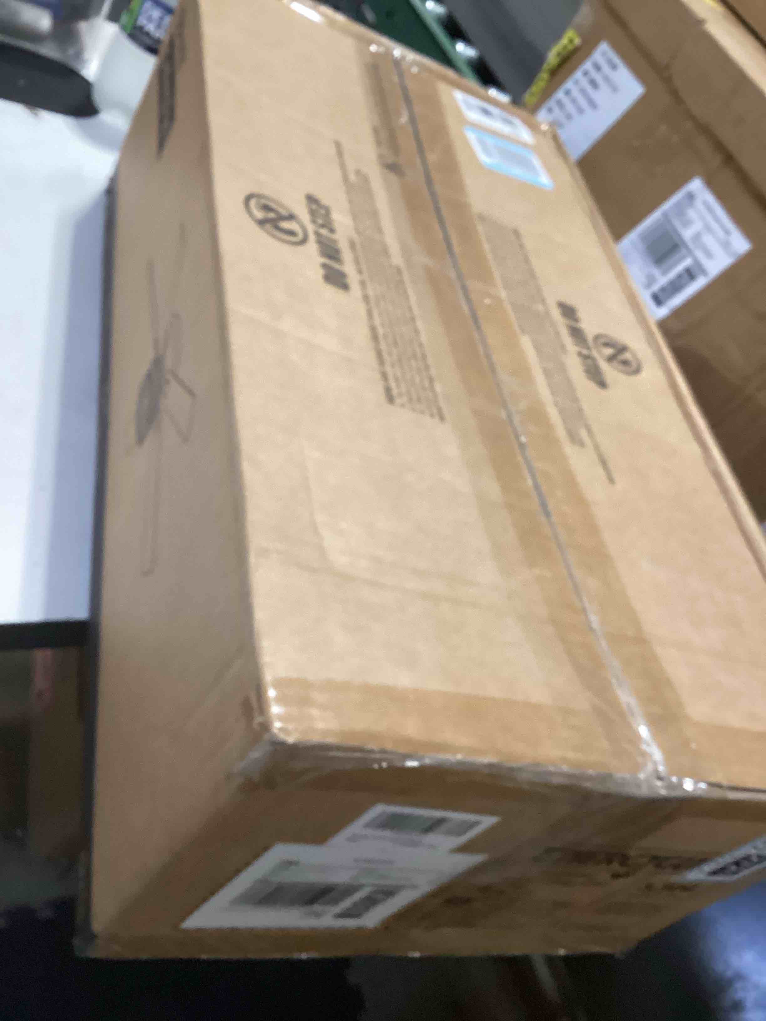 Condition photo showing Good Condition for 56 Inch Low Profile Chandelier Ceiling Fan with Light, Crystal Ceiling fan with Lights, 6-Speeds, Quiet Reversible DC Motor, Black Flush Mount Ceiling Fans with Remote for Bedroom, Living Room Black Rustic