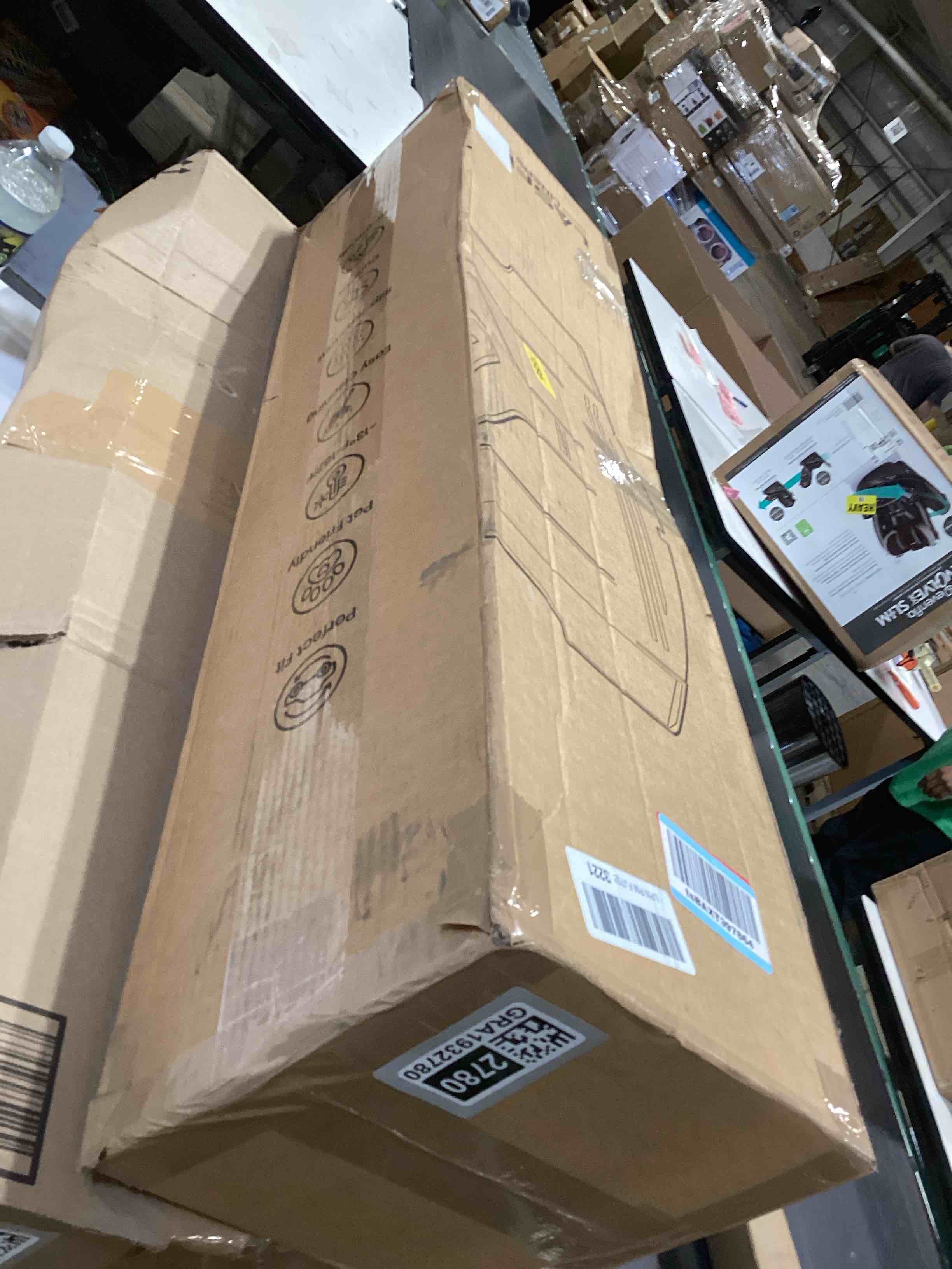 Condition photo showing Good Condition for LASFIT Cargo Mat for Mercedes Benz GLC SUV 2026 2025 2024 2023 300 / AMG / 63AMG S E (Not Fit PHEV (350e)), All Weather TPE Cargo Liner Custom Fit GLC 2023-2026 Trunk Mat, Black 2023-2026 | Mercedes Benz GLC | Cargo Mat