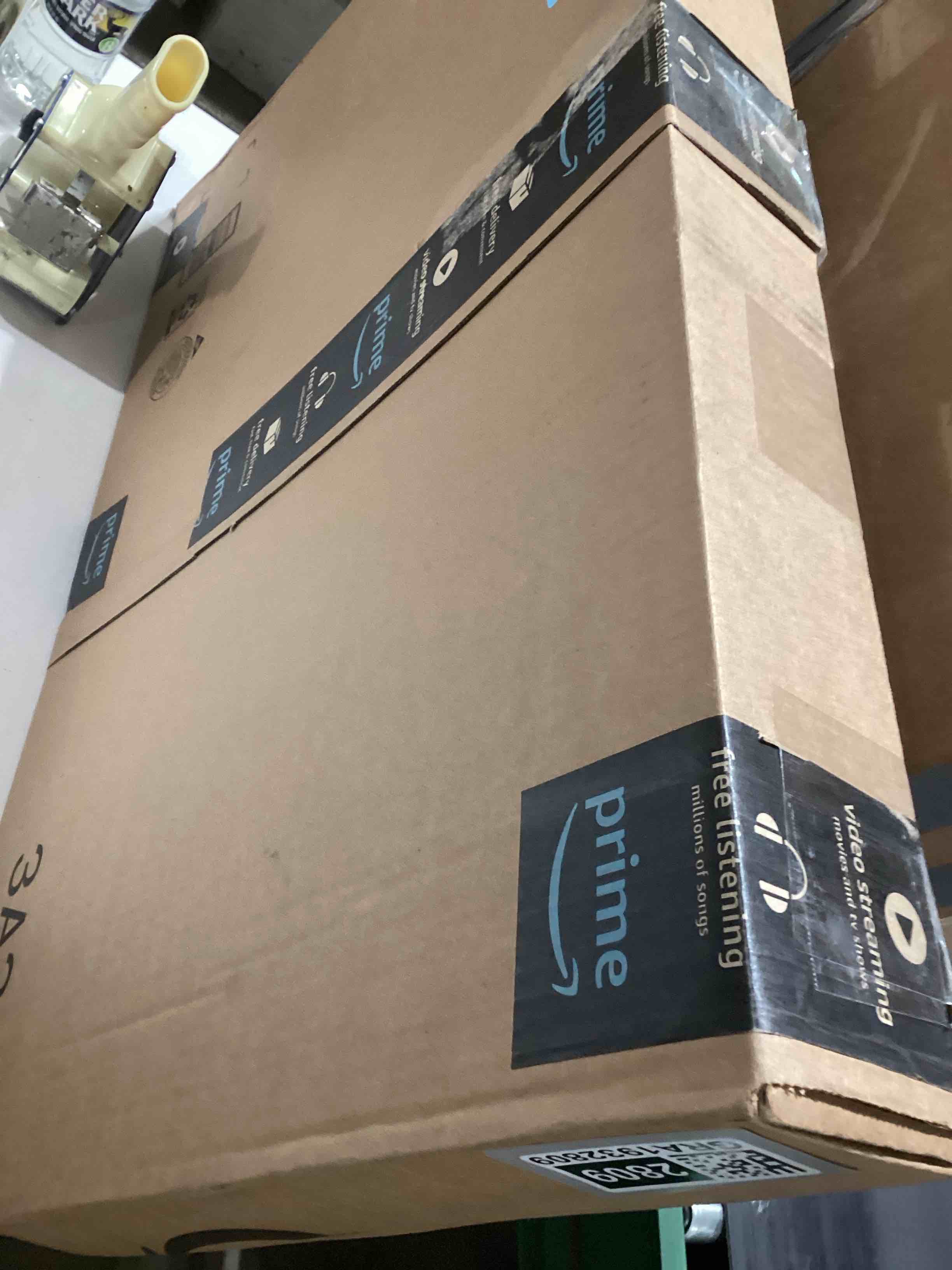 Condition photo showing Good Condition for Portable Blue Screen Chair, 57 in BlueBackdrop with Stand Double Sided Foldable Screen Background, Chroma Key, Blue Backdrop for Chair Photography Streaming Gaming Photo Zoom Video Chats and Meeting