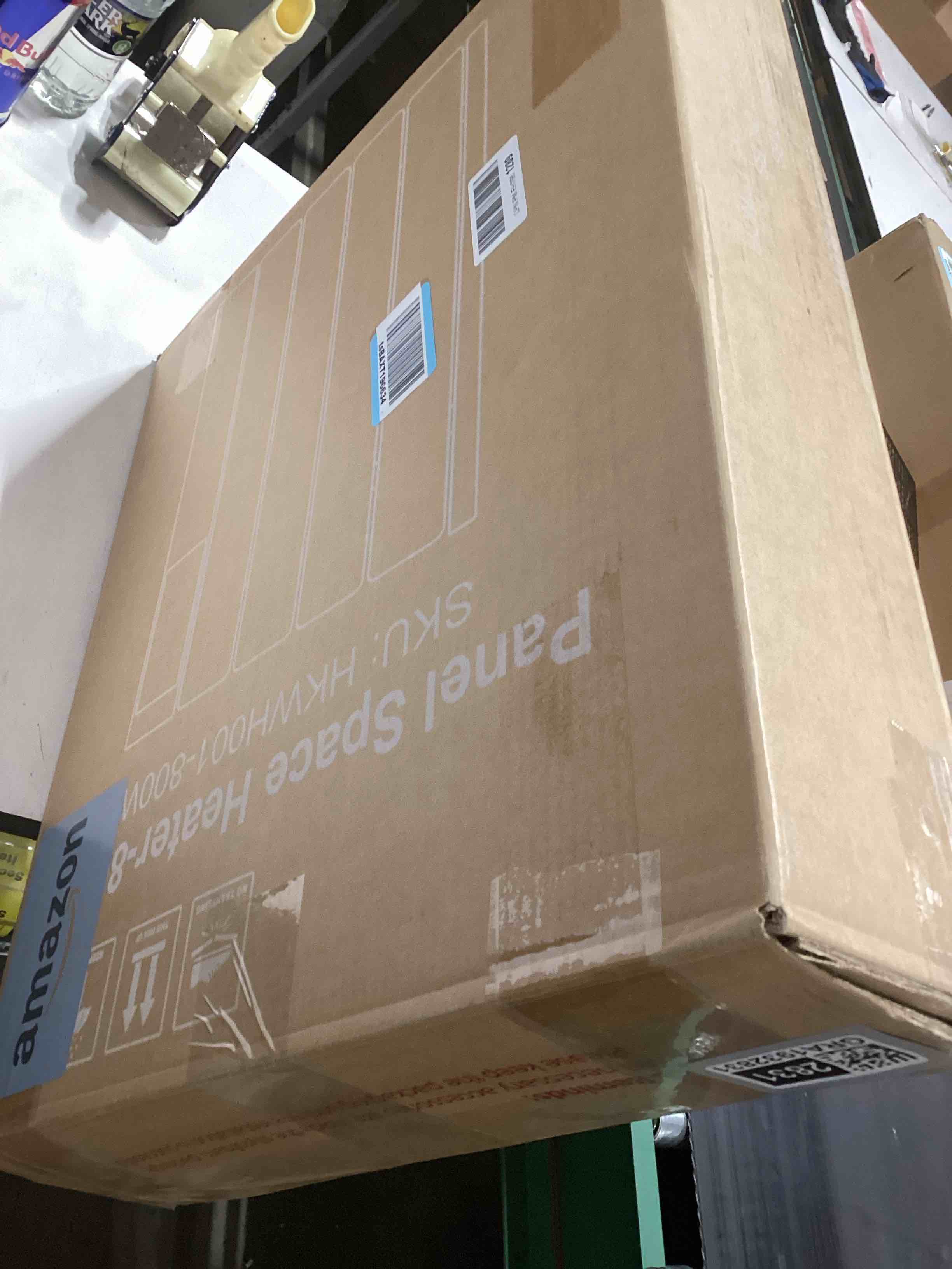 Condition photo showing As Is for 800w Convection Wall Panel Heater-Electric Heater for Indoor Use, Quiet Fan-less Design, Energy Efficient Heating with ECO Mode, Remote Control, 24h Timer, Child Lock