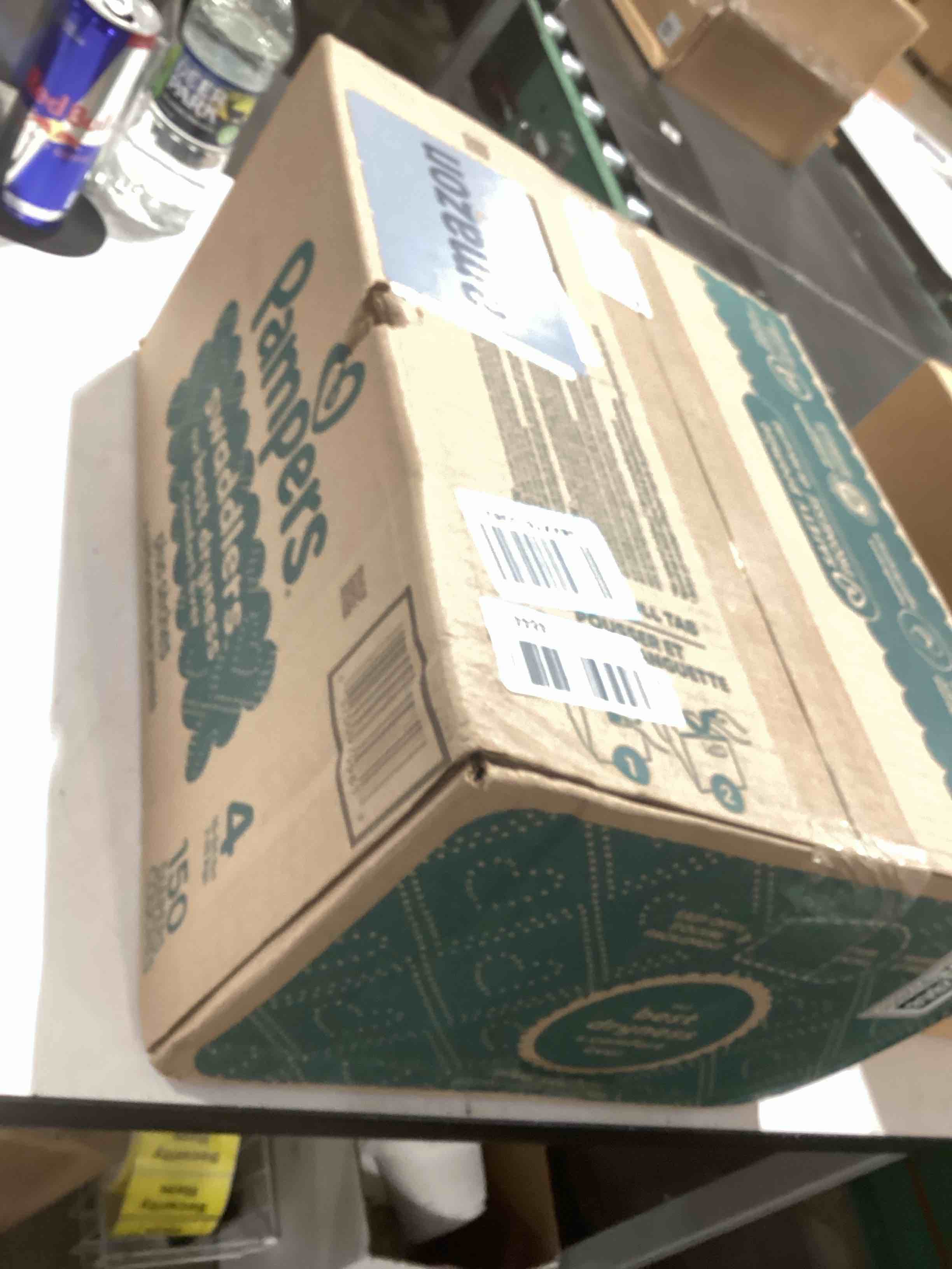 Condition photo showing Good Condition for Pampers Swaddlers Diapers Size 4  150 Count (Select for More Options)