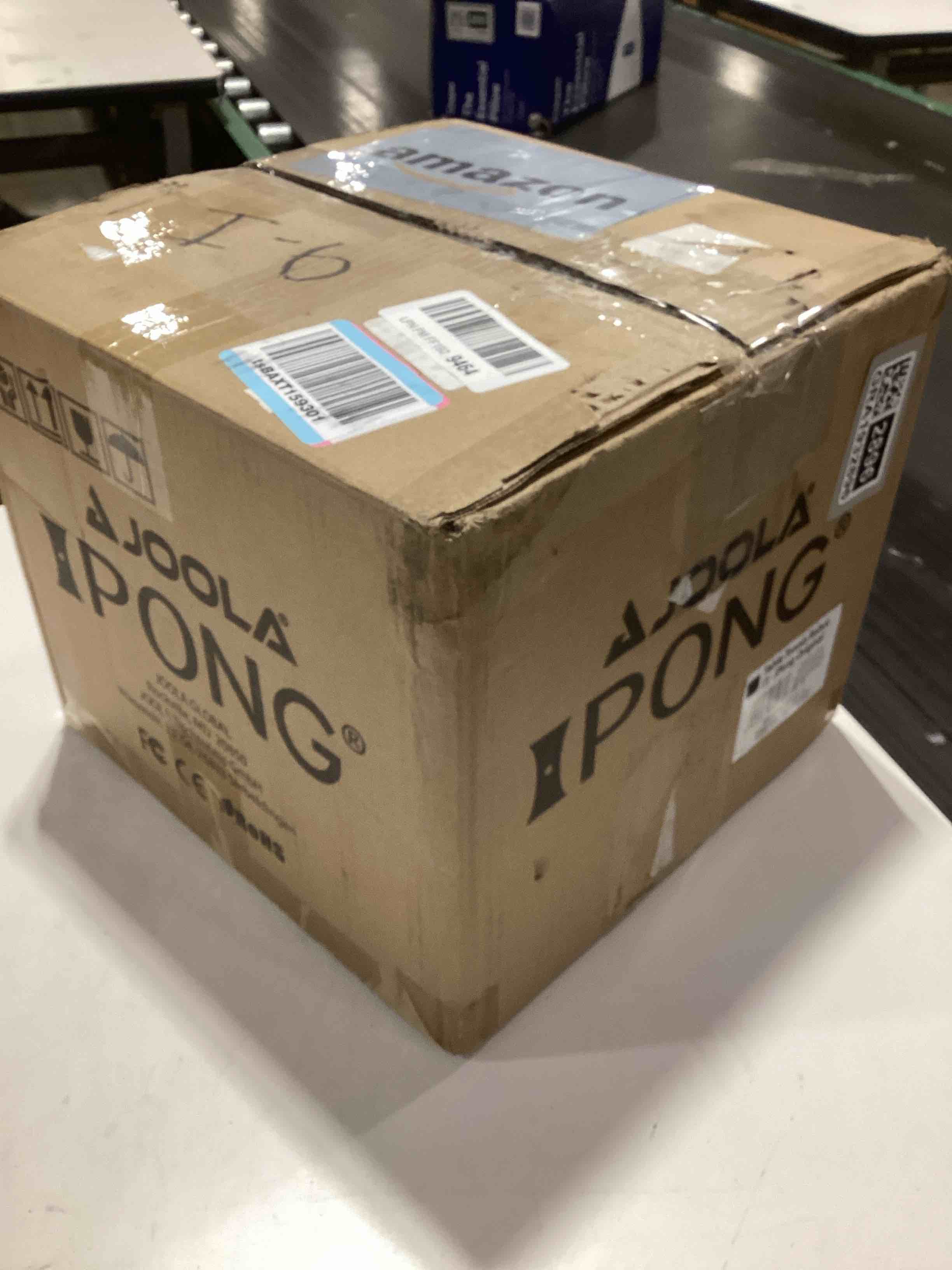 Condition photo showing As Is for iPong Original Table Tennis Trainer Robot,Black, Orange