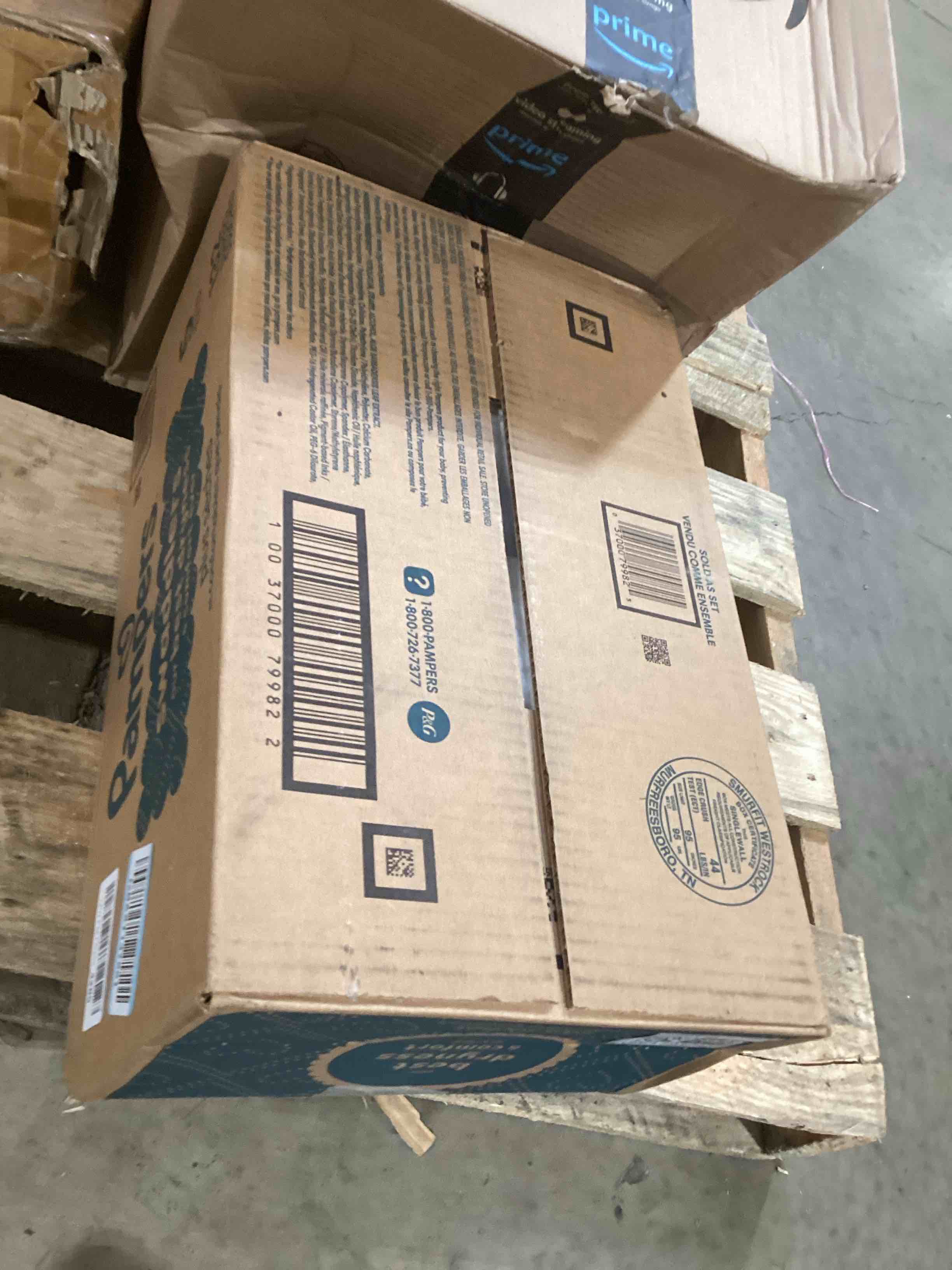 Condition photo showing New/Like New for Pampers Swaddlers Diapers, Size 5 (20-37 lbs), 132 Count, Absorbent, Keeps Baby Dry and Comfortable, Skin Safe Disposable Baby Diaper (Packaging May Vary) Size 5 132