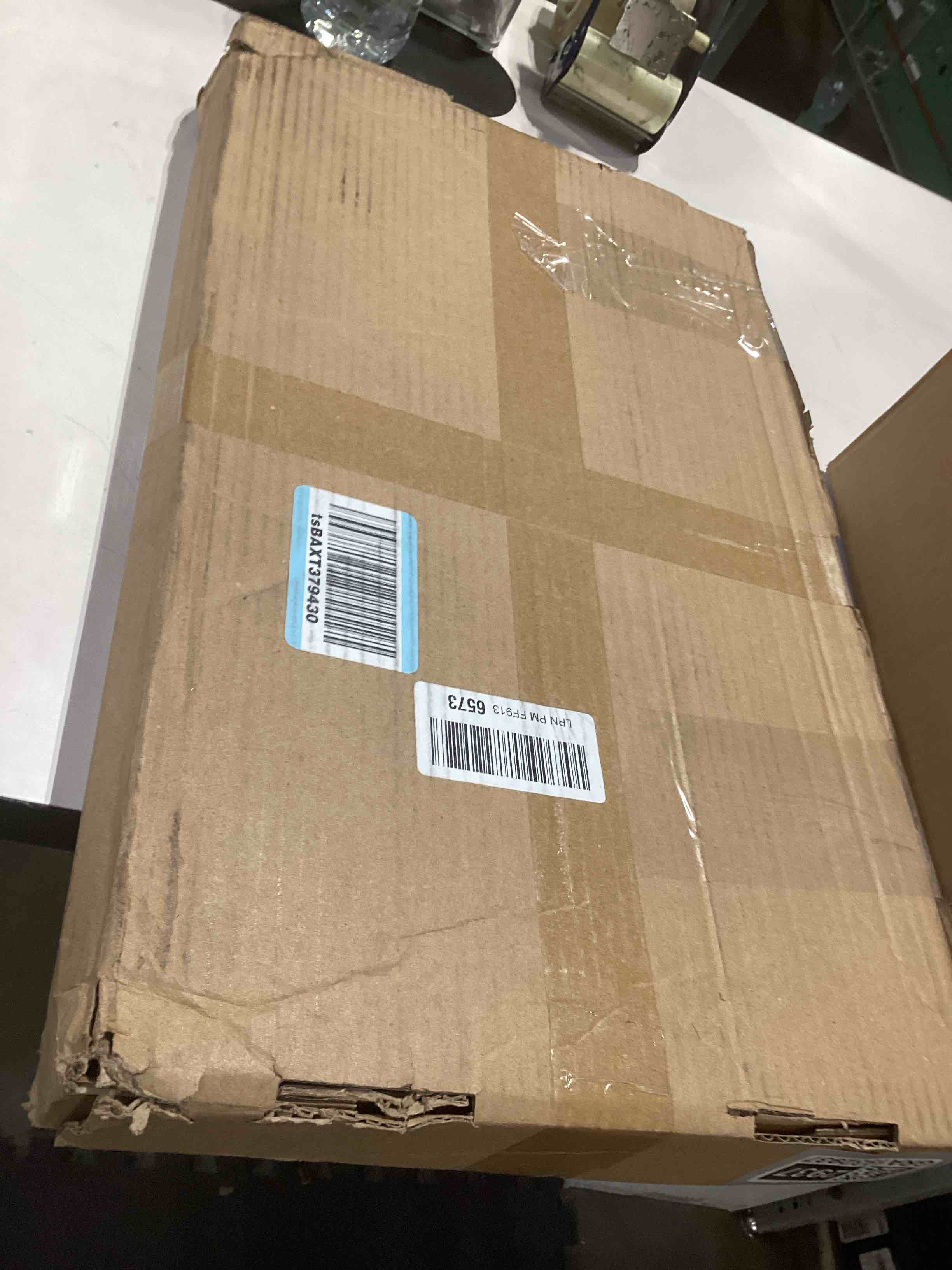 Condition photo showing As Is for Clear Acrylic Display Case, Self-Assemble Showcase for Collectibles, Action Figures, Dolls- Alternative Glass Box for Commemorative Gifts (17.7x8x8 inch, 45x20x20 cm)