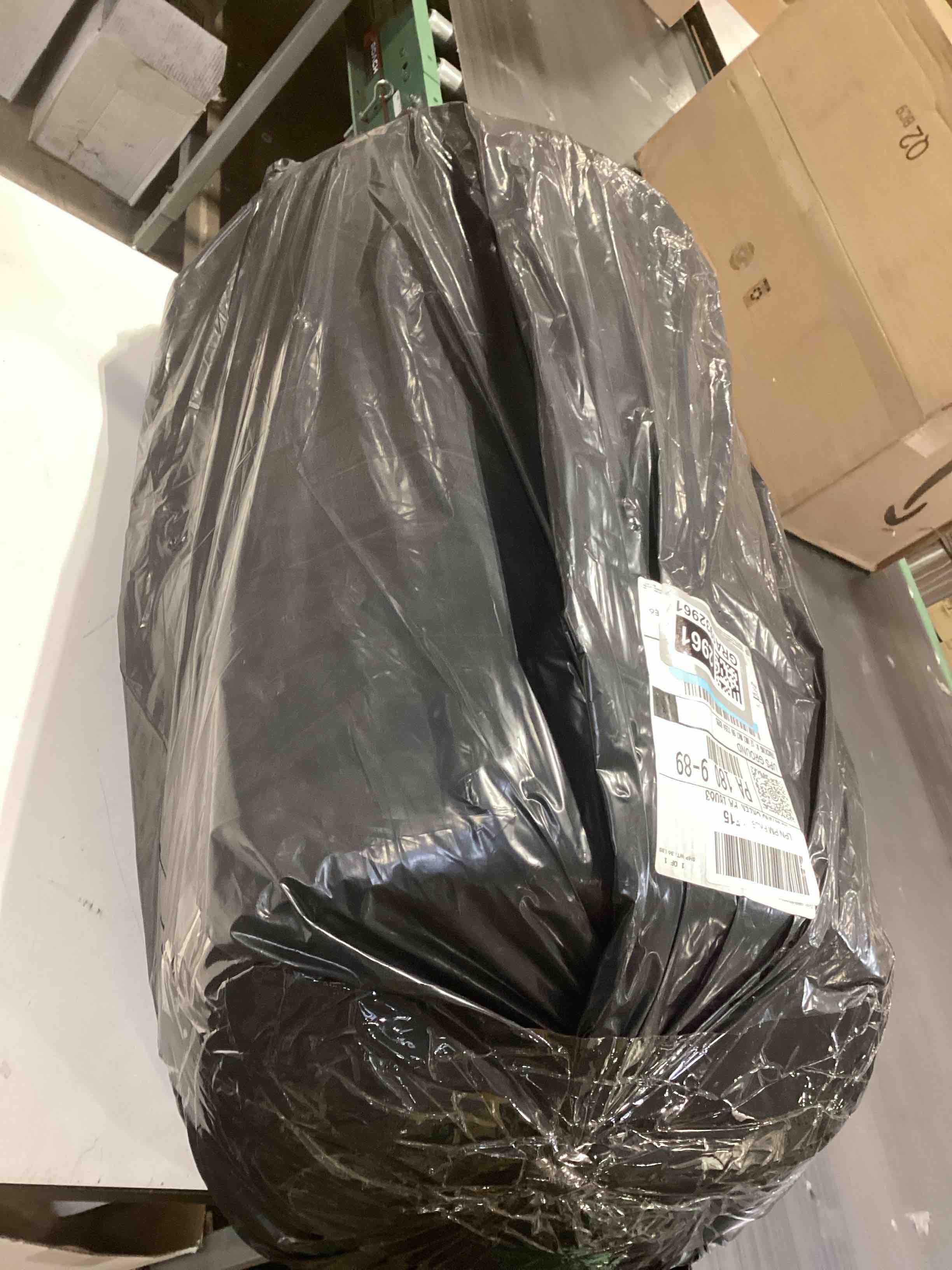 Condition photo showing As Is for Memory Foam Camping Mattress pad, Comfortable Thick Floor Sleeping Mat for Adults with Waterproof and Non-Slip Bottom, Portable Roll Up Mattress for Sleepover Guest,Cot Mad for Car Camping Cot:72*24*3" Blue