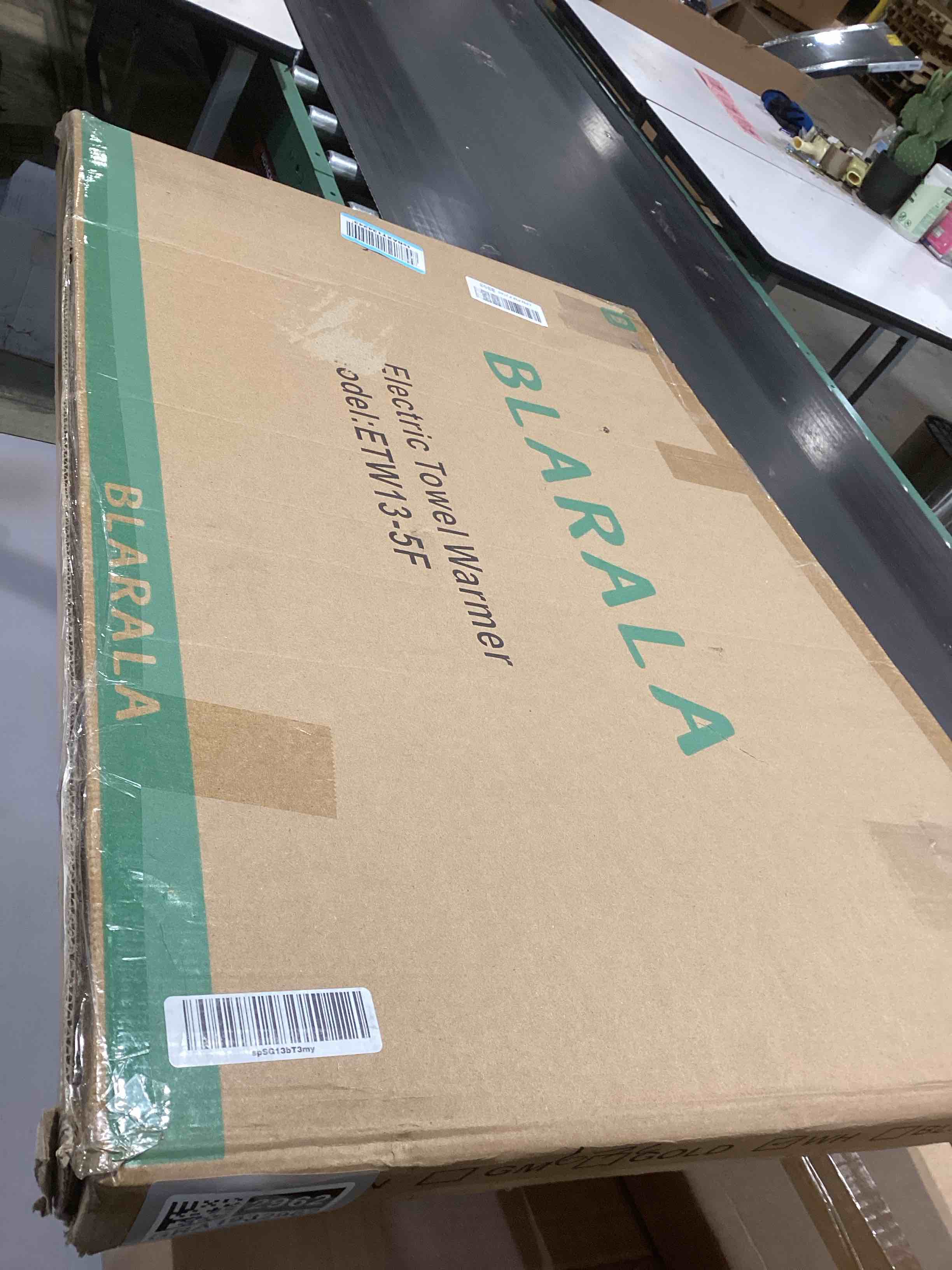 Condition photo showing Good Condition for Heated Towel Racks for Bathroom, Wall Mounted Electric Towel Warmer Racks with Timer & Temperature Control, 10 Bar Stainless Steel Towel Heater for Bathroom, Matte White, Plug-in Square-white 10 Bars