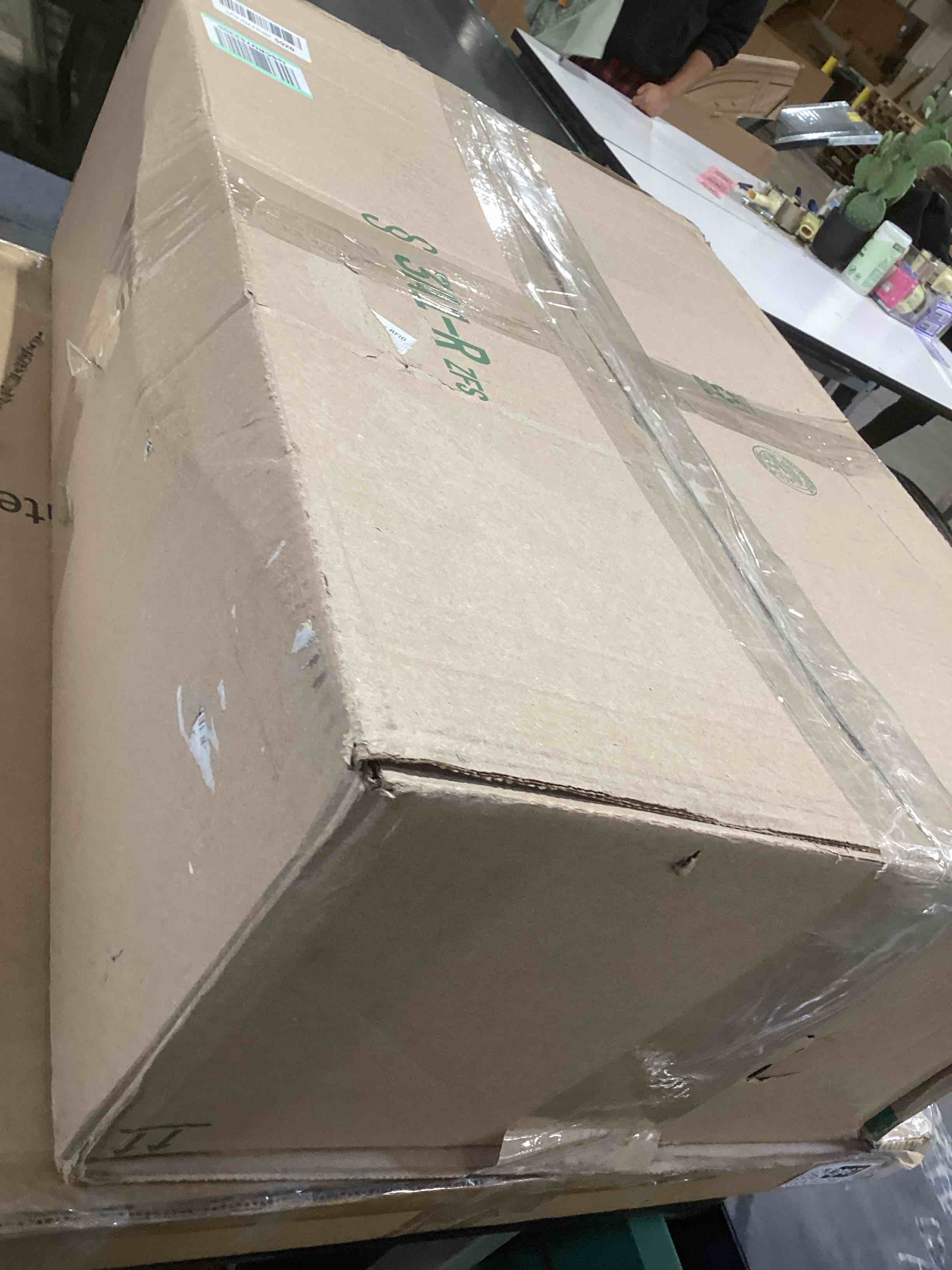 Condition photo showing As Is for Lunix LX18 Vibration Plate Exercise Machine with Handles & Magnetic Acupoints, Power Platform for Lymphatic Drainage, Full Body Workout Home Fitness Equipment with Phone Holder LX18-White