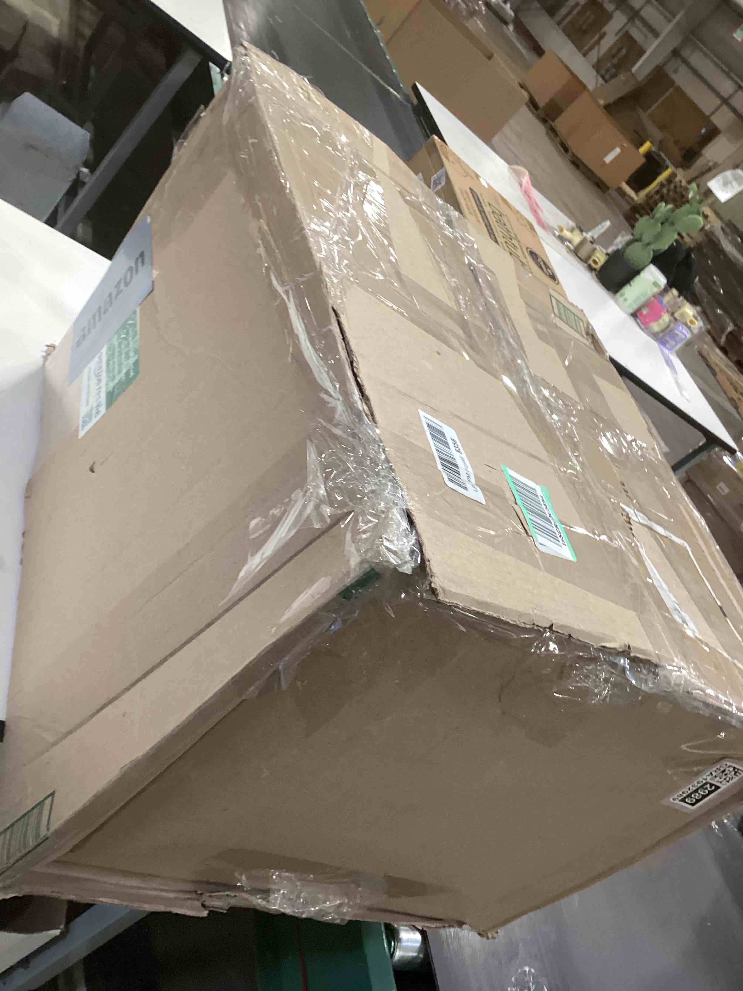 Condition photo showing As Is for LIUJIAYI 100 Pcs Black Stretch Chair Covers - Premium Polyester Spandex Slipcovers for Wedding, Party, Banquet, Dining & Event Chairs Black 100PCS