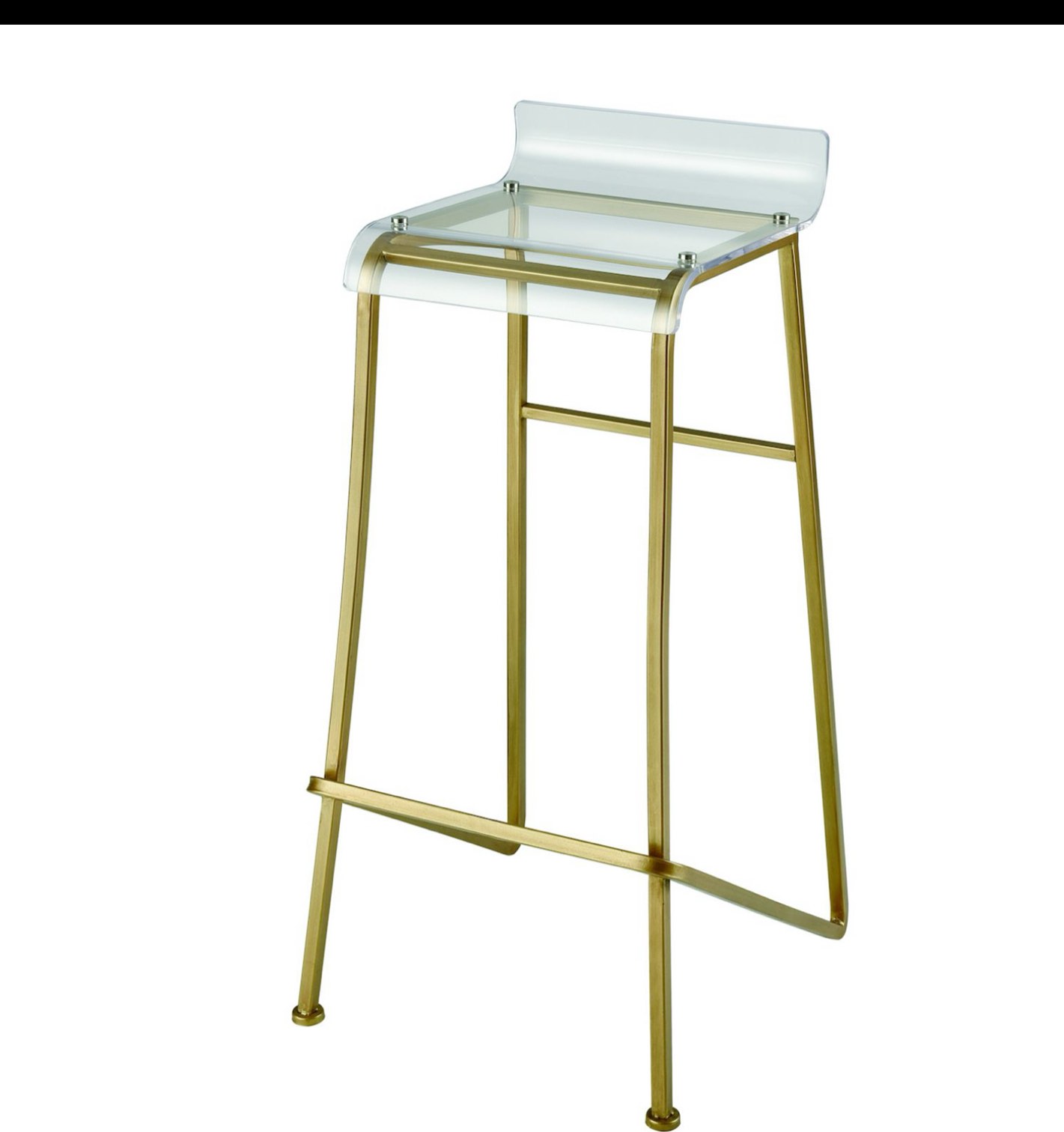 This Elk Home Hyperion Bar Stool is the perfect finishing touch to your space.Click this HOME DECOR & FURNITURE GUIDE to find the perfect fit and more! This Elk Home Hyperion Bar Stool is the perfect finishing touch to your space.Click this HOME DECOR & FURNITURE GUIDE to find the perfect fit and more! FEATURES The retro look of this stool will add personality to any bar area or kitchen island! What's Included: 1 Bar Stool Gold finish ?For indoor useDETAILS 16"W x 17.25"D x 33.25"H 34-in. seat height Weight capacity: 100 lbs. Product weight: 8 lbs. Assembly required Acrylic, Iron Wipe clean Imported Model no. 351-10263 Manufacturer's 1-year limited warranty: For warranty information please click here WARNING: Cancer and Reproductive Harm. For more information go to www.P65Warnings.ca.gov. Size: One Size. Color: Clear. Gender: unisex. Age Group: adult.