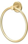 Wall Mounted Stainless Steel Bathroom Towel Ring Finish: Brushed Gold