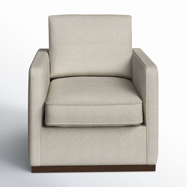 Bobbi Upholstered Swivel Armchair 