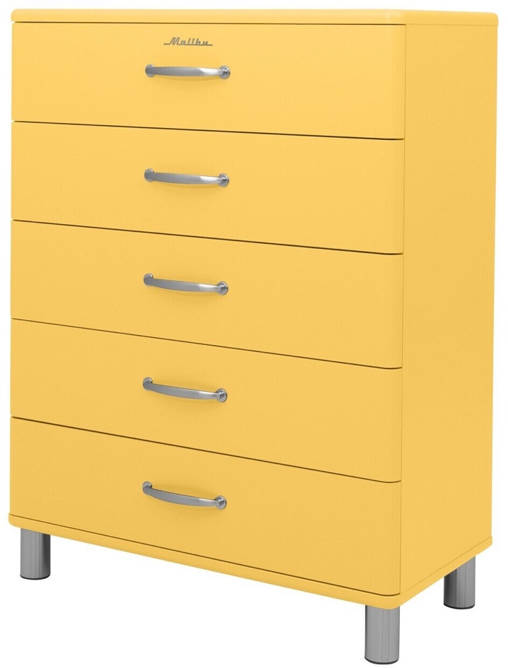 (INCOMPLETE box 1 of 2)) Tenzo Malibu Kommode 5 Schubladen (5295) Spring Rebels 86x111cm