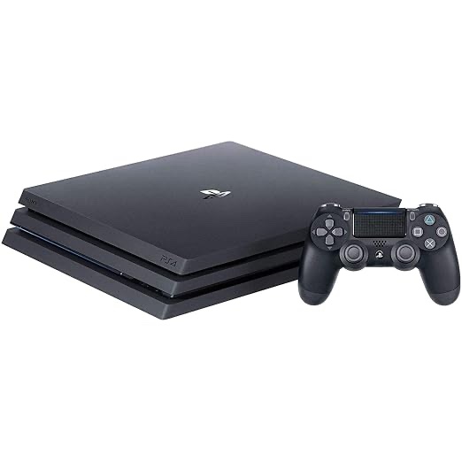 Sony - PlayStation 4 Pro Console And Controller Jet Black - 1TB 
