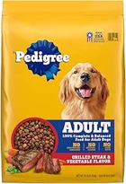 PEDIGREE Complete Nutrition Grilled Steak & Vegetable Dry Dog Food for Adult Dog 18 lb. Bag