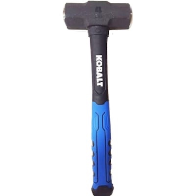 Kobalt 4-lb Smooth Face Steel Head Fiberglass Engineering Sledge Hammer
