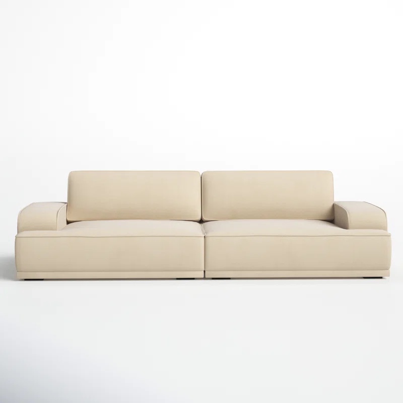 Rion 102" Recessed Arm Sofa ( incomplete 1 piece only)
