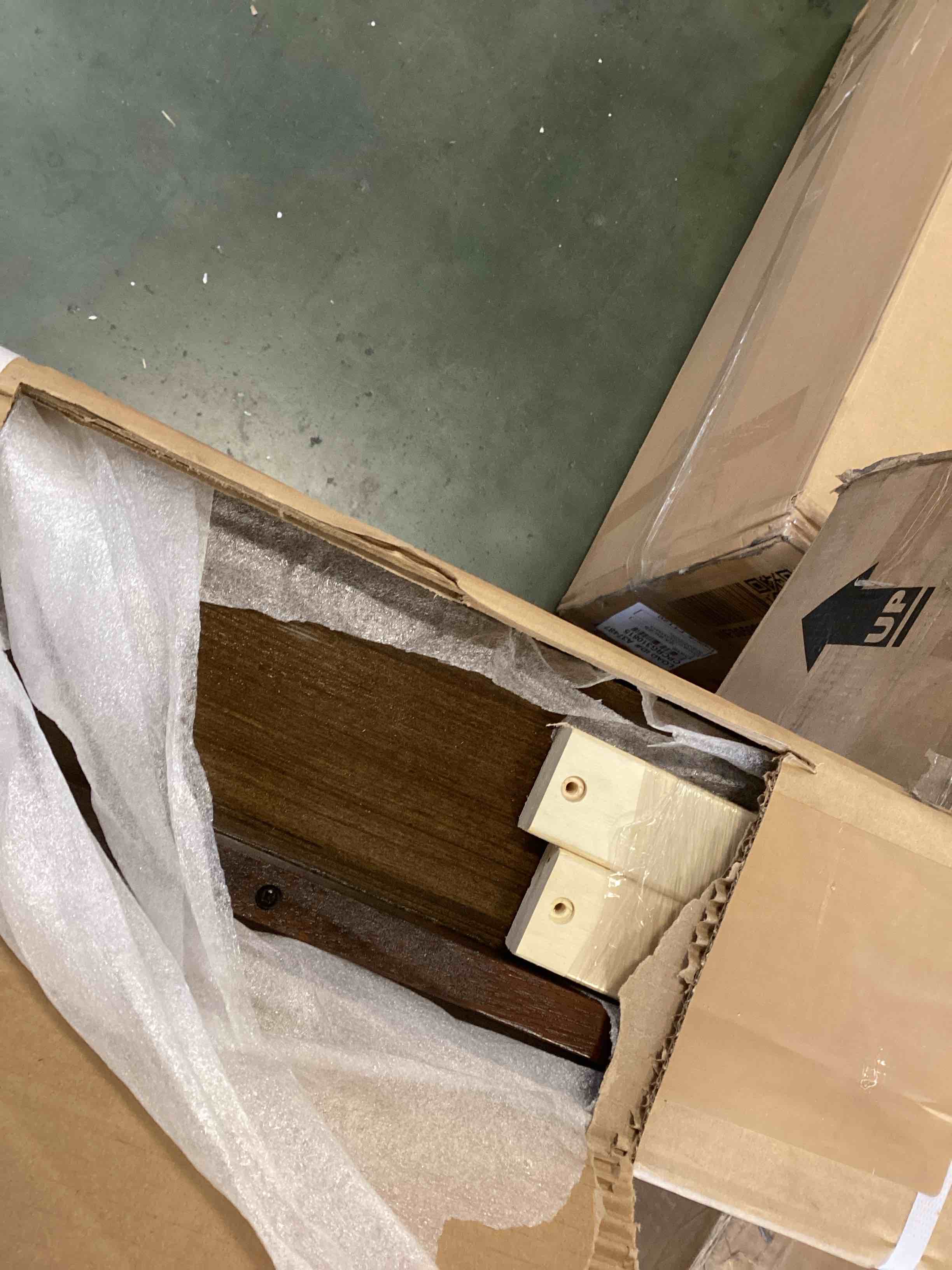 (incomplete box 2 of 2 only) Coaster - Louis Philippe Wood Full Sleigh Bed