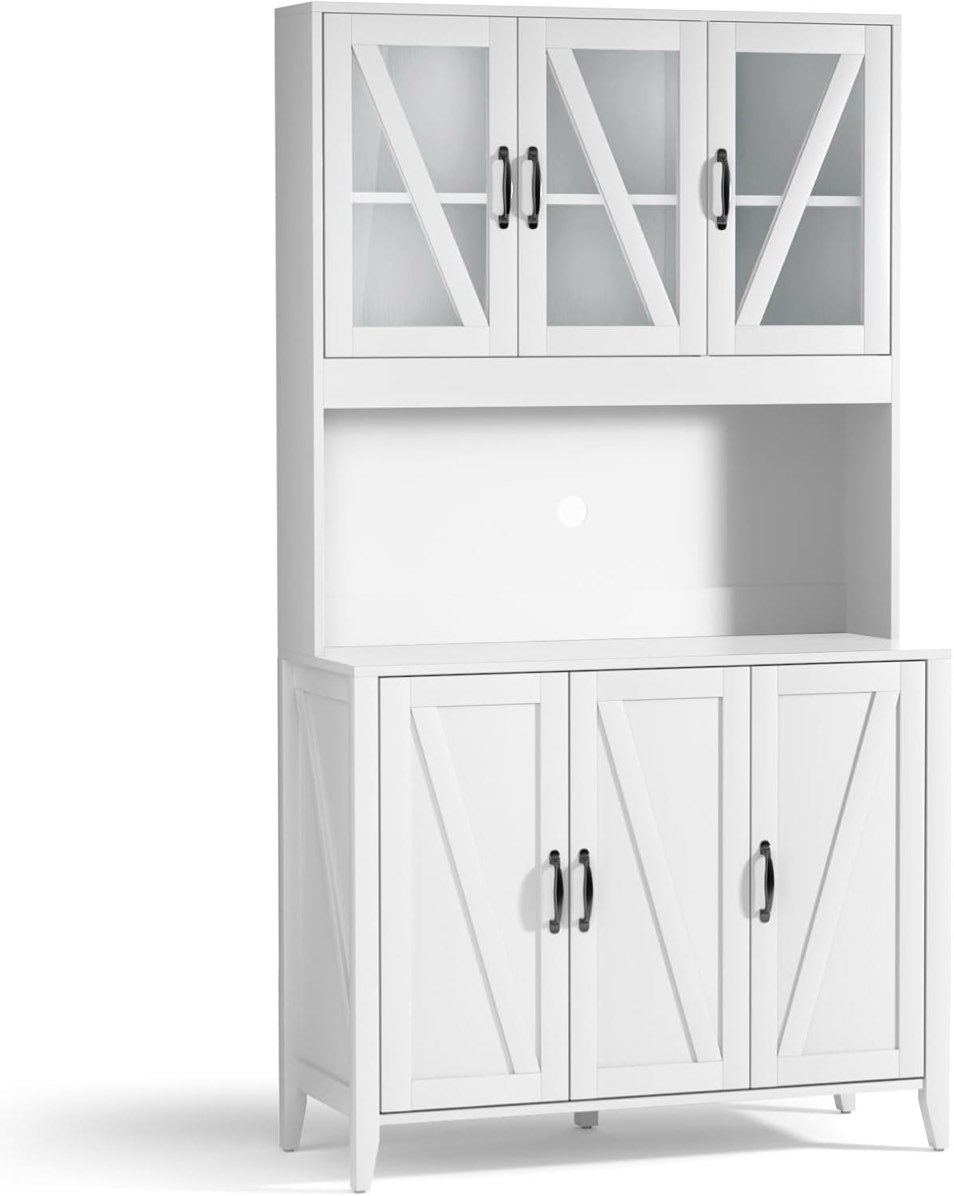 (incomplete box B only) VOWNER Kitchen Pantry Storage Cabinet JY-1213