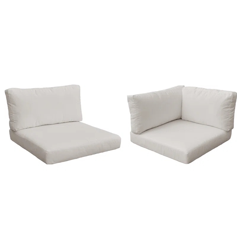 Larren 5 Piece Indoor/Outdoor Replacement Cushion Cover Set