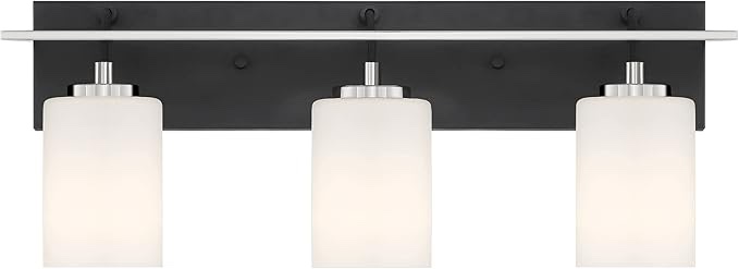 D250M-3B-MB-Designers Fountain-Prince St - 3 Light Bath Vanity In Modern Style-8.5 Inches Tall and 24 Inches Wide