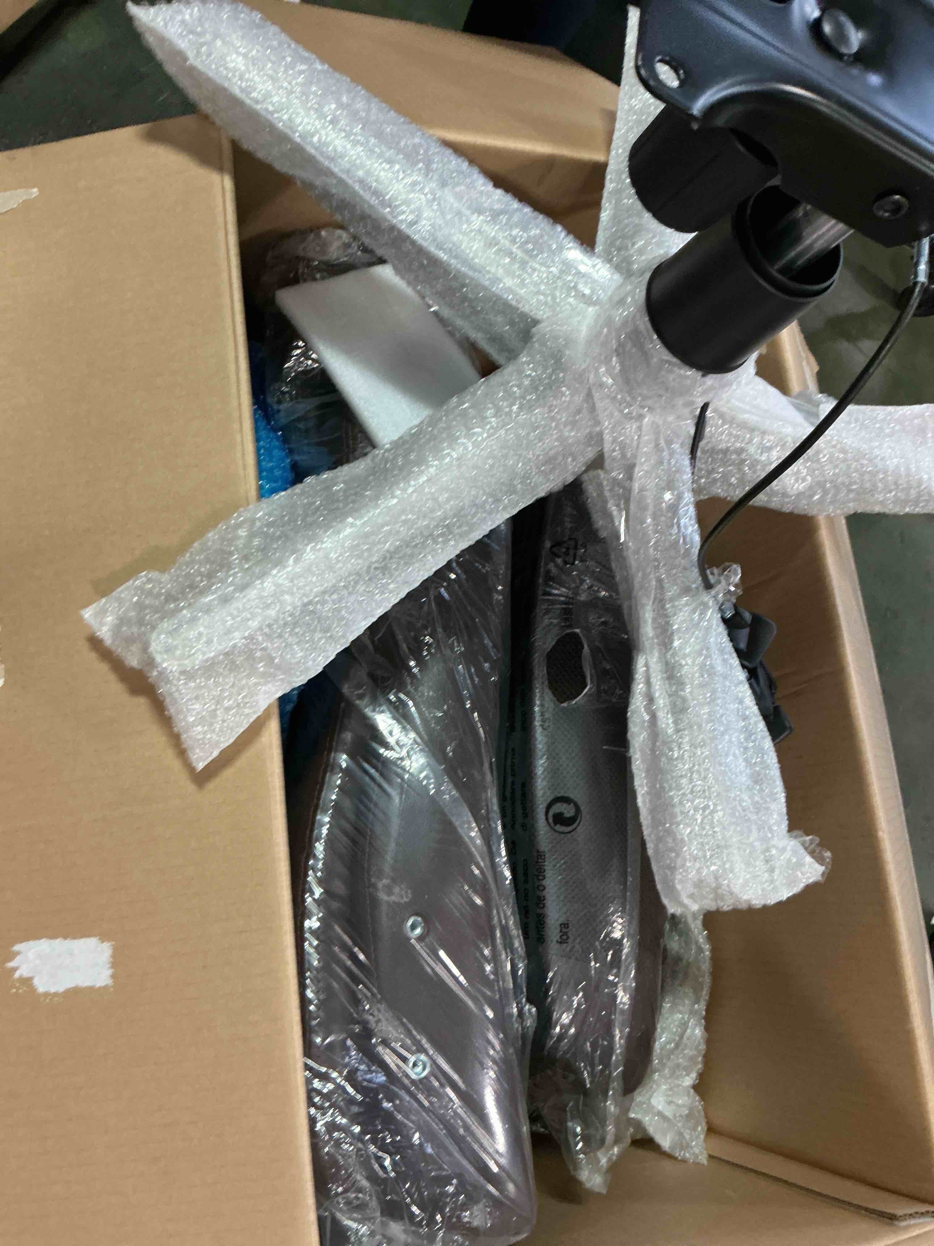 la-z-boy westley big & tall executive office chair, active lumbar support, brown