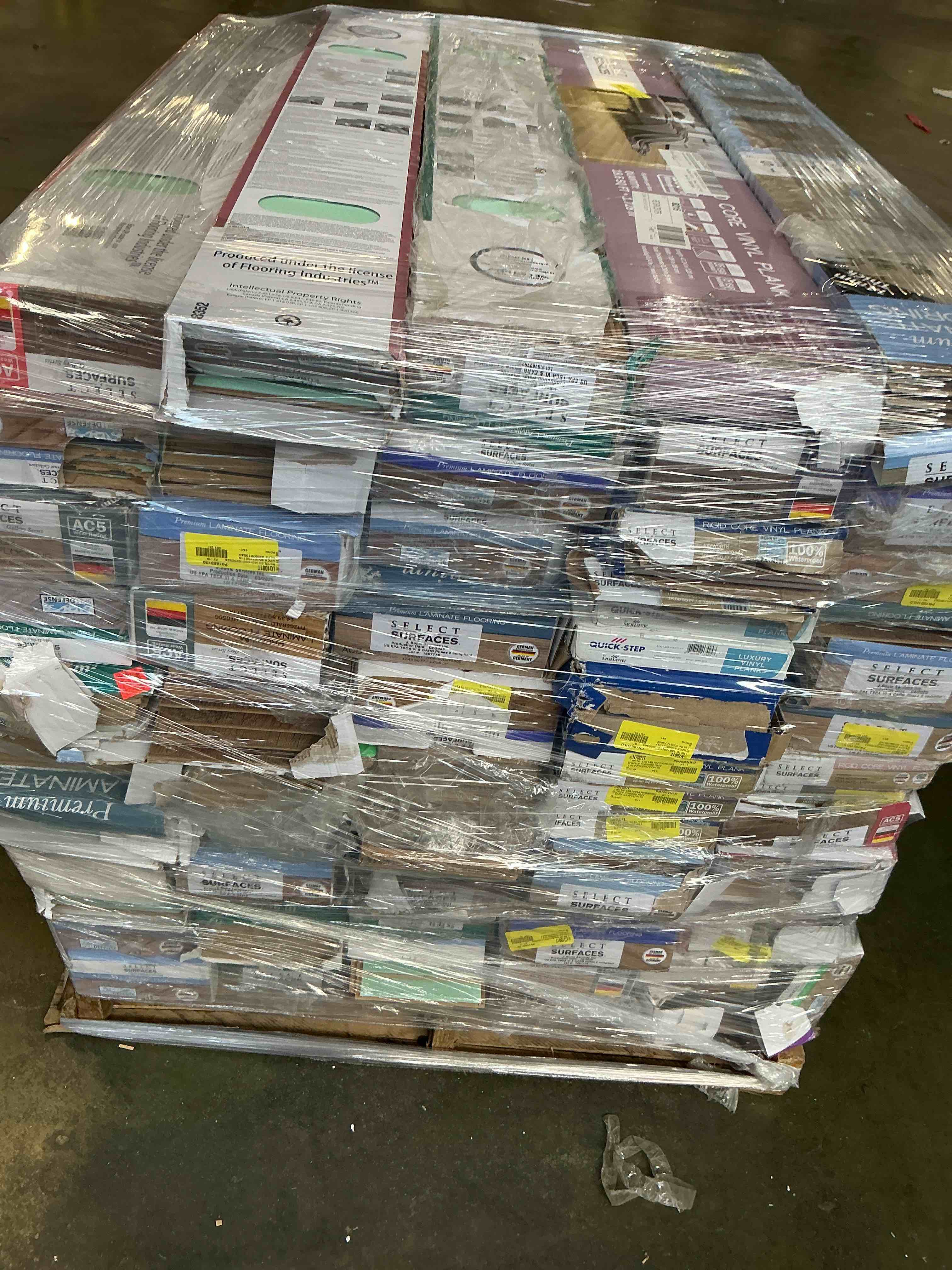 Skid lot with assorted items 